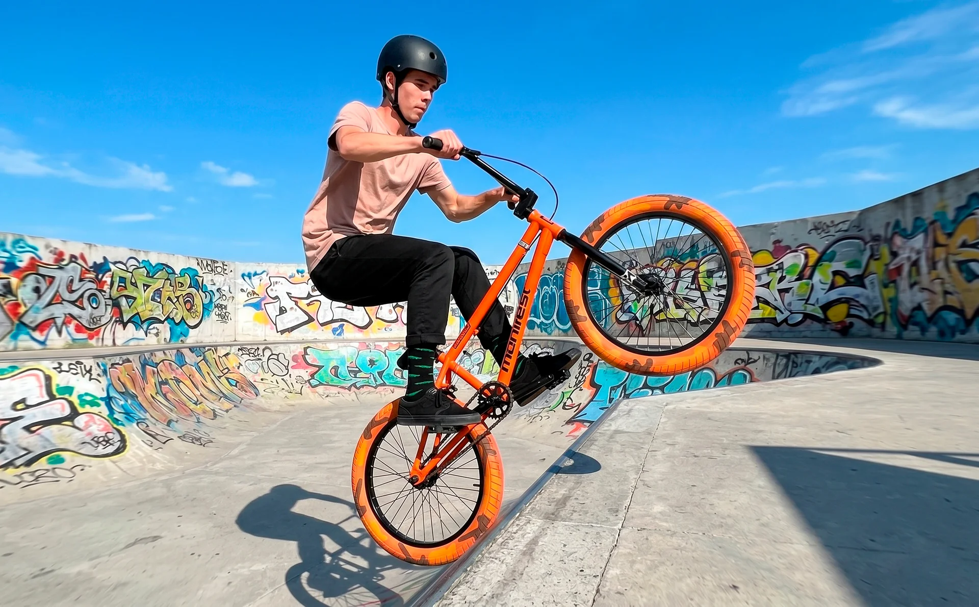 Велосипед HORH MANIFEST 20" (2025) Orange-Black - миниатюра 2