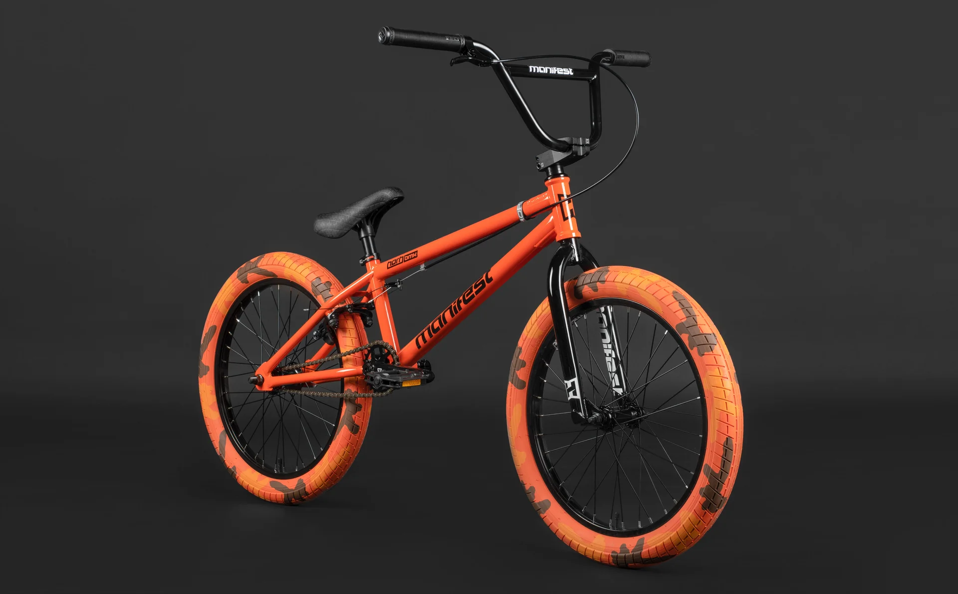 Велосипед HORH MANIFEST 20" (2025) Orange-Black - миниатюра 6