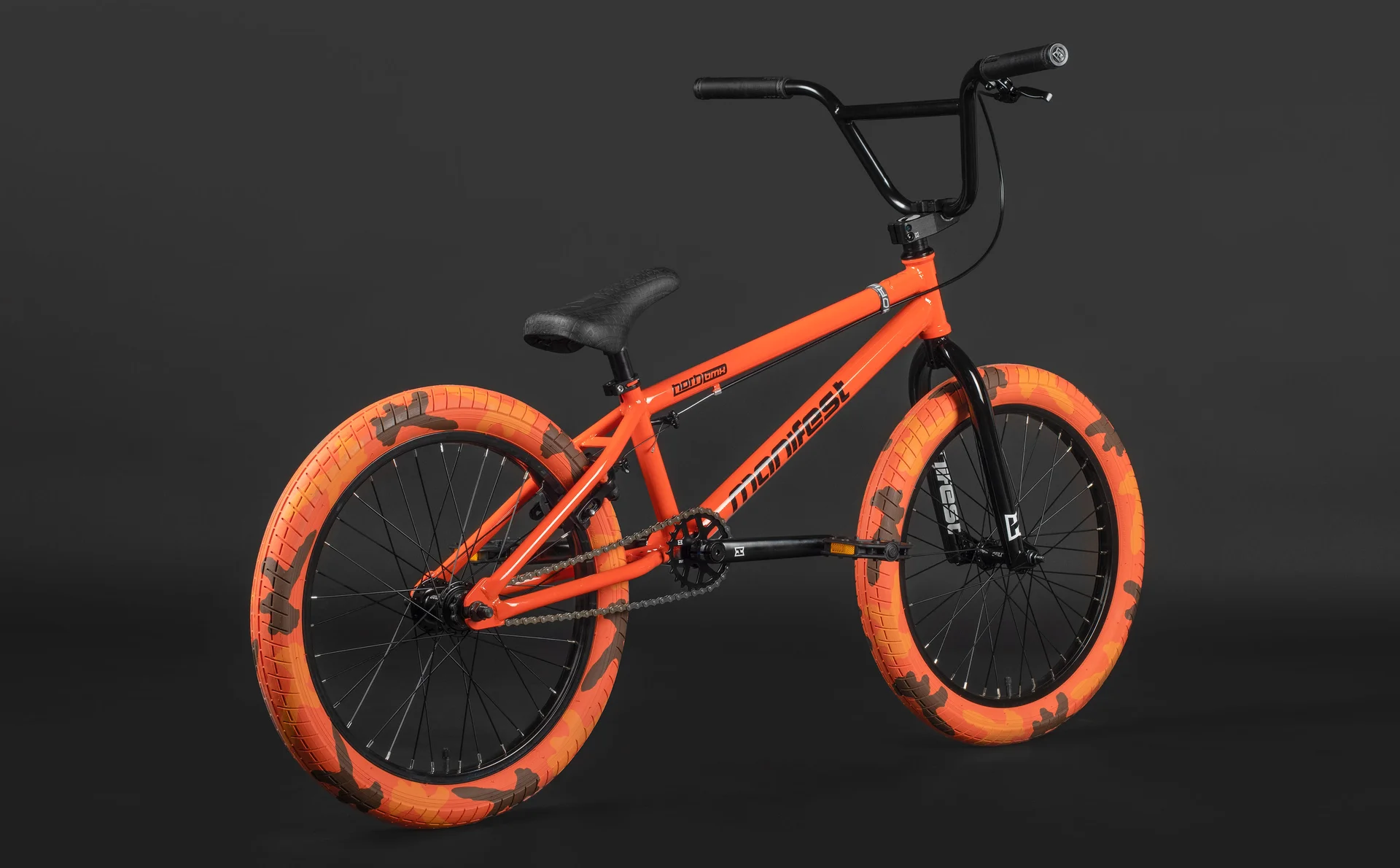 Велосипед HORH MANIFEST 20" (2025) Orange-Black - миниатюра 7
