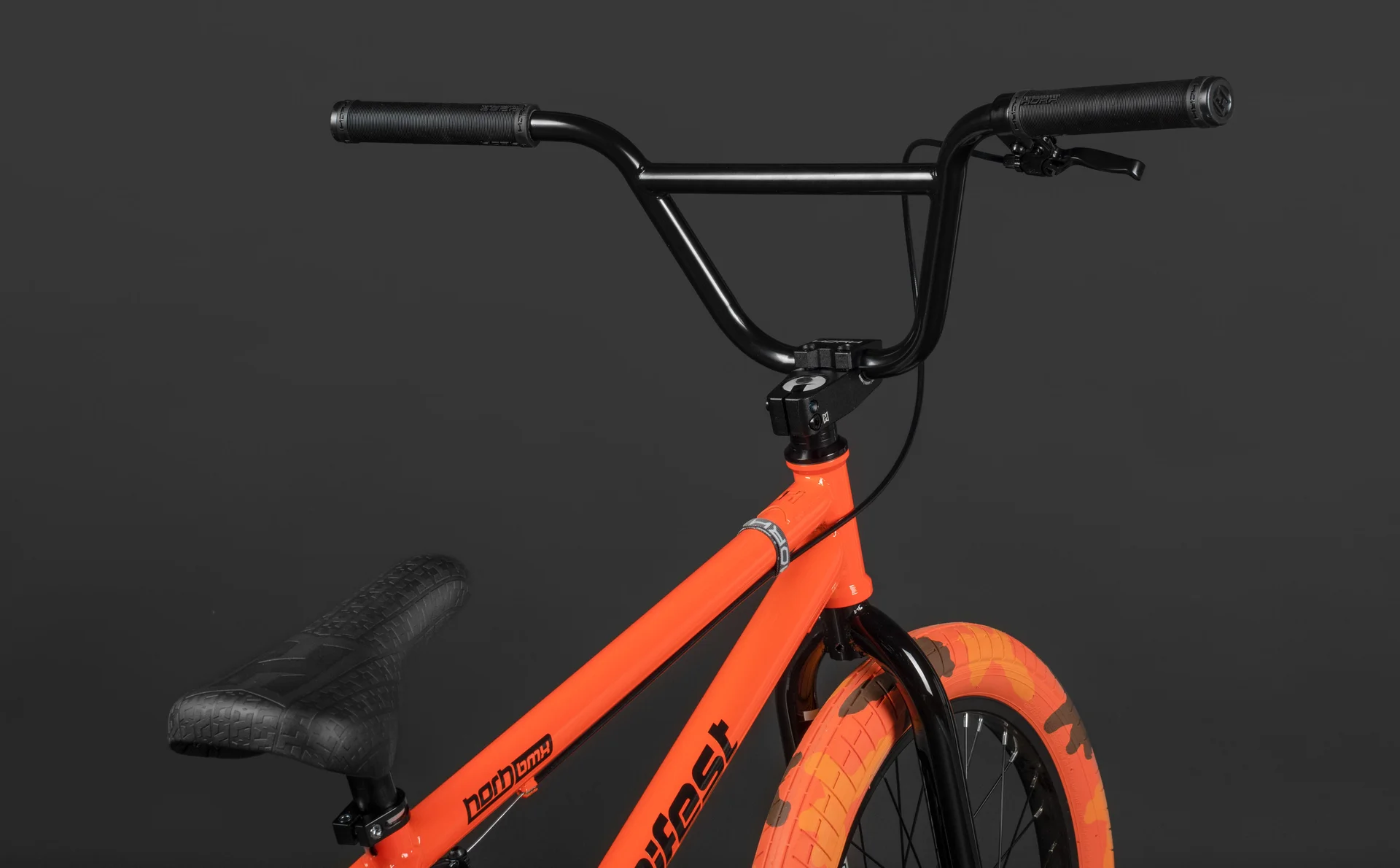 Велосипед HORH MANIFEST 20" (2025) Orange-Black - миниатюра 9