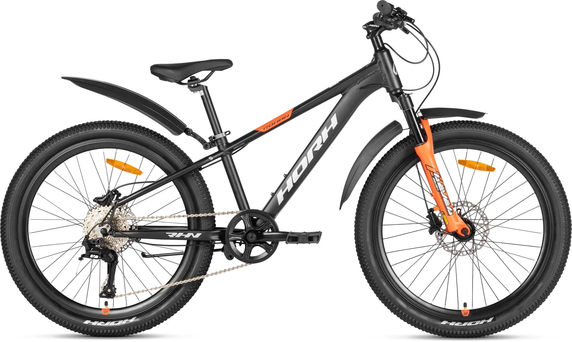 Велосипед HORH ROHAN RHD4.2 24 (2026) BLACK ORANGE