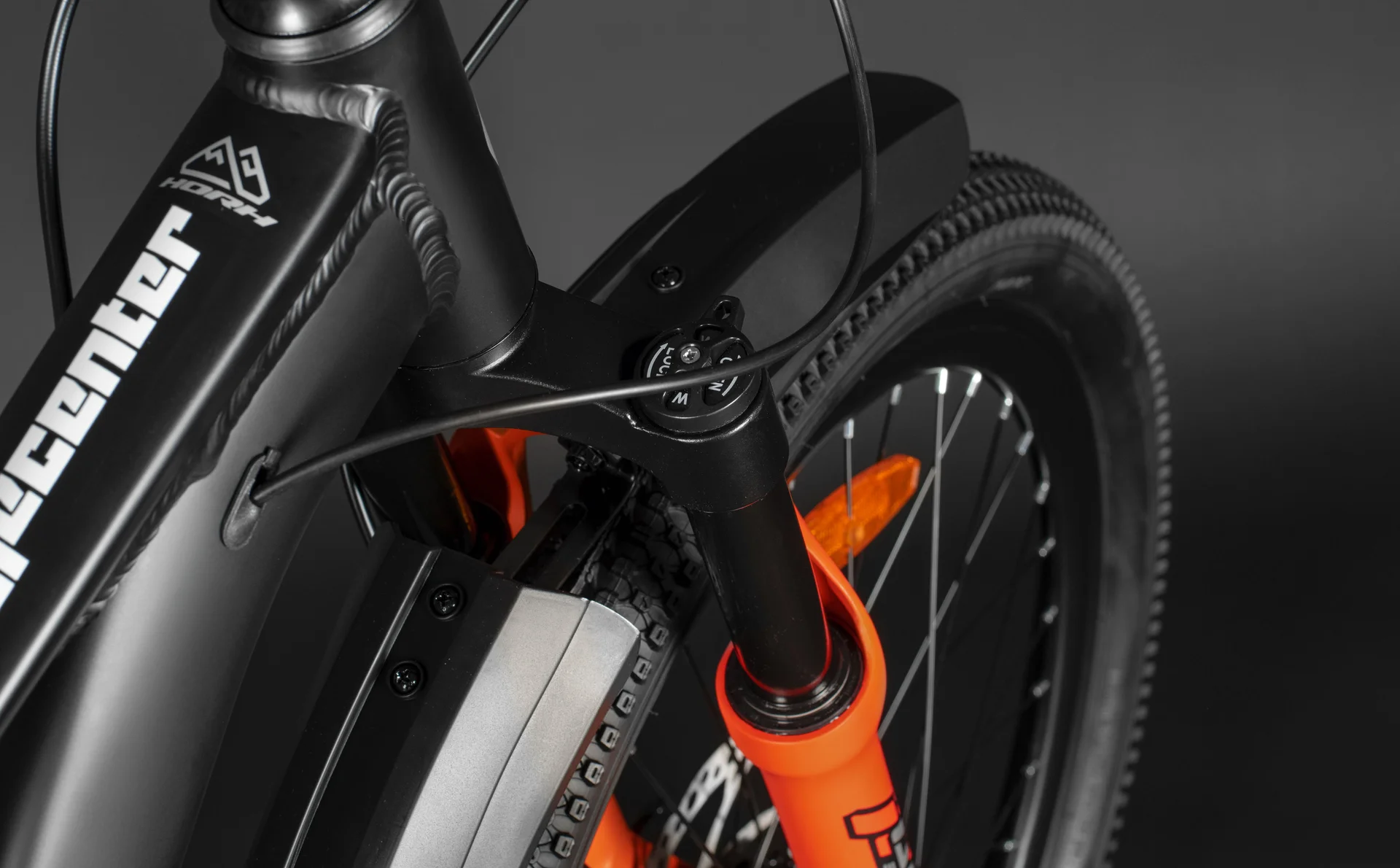 Велосипед HORH ROHAN RHD4.2 24 (2026) BLACK ORANGE - миниатюра 12