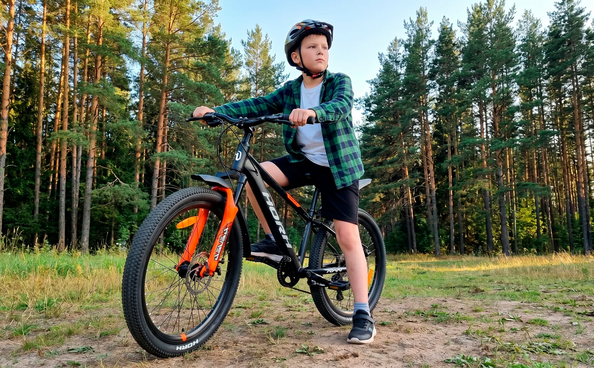 Велосипед HORH ROHAN RHD4.2 24 (2026) BLACK ORANGE - миниатюра 2