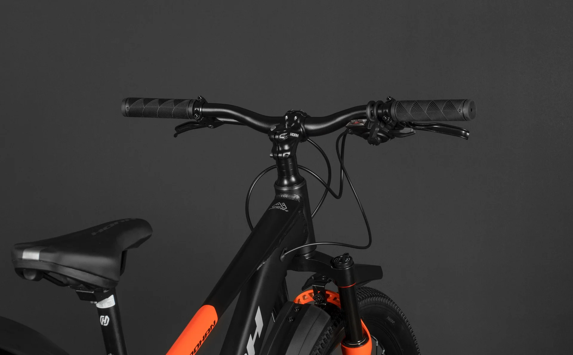Велосипед HORH ROHAN RHD4.2 24 (2026) BLACK ORANGE - миниатюра 9
