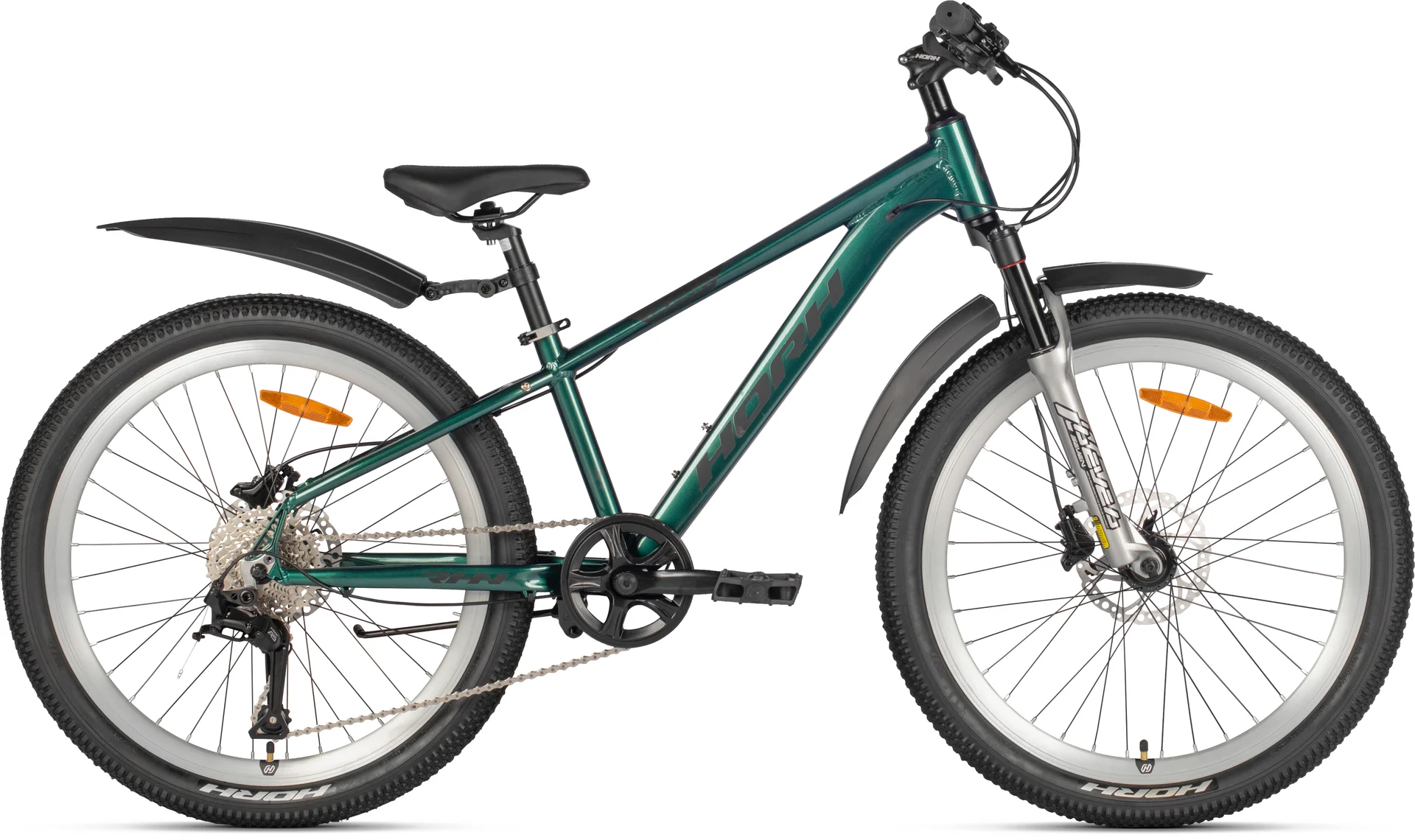 Велосипед HORH ROHAN RHD4.2 24 (2026) GREEN BLACK - изображение 1