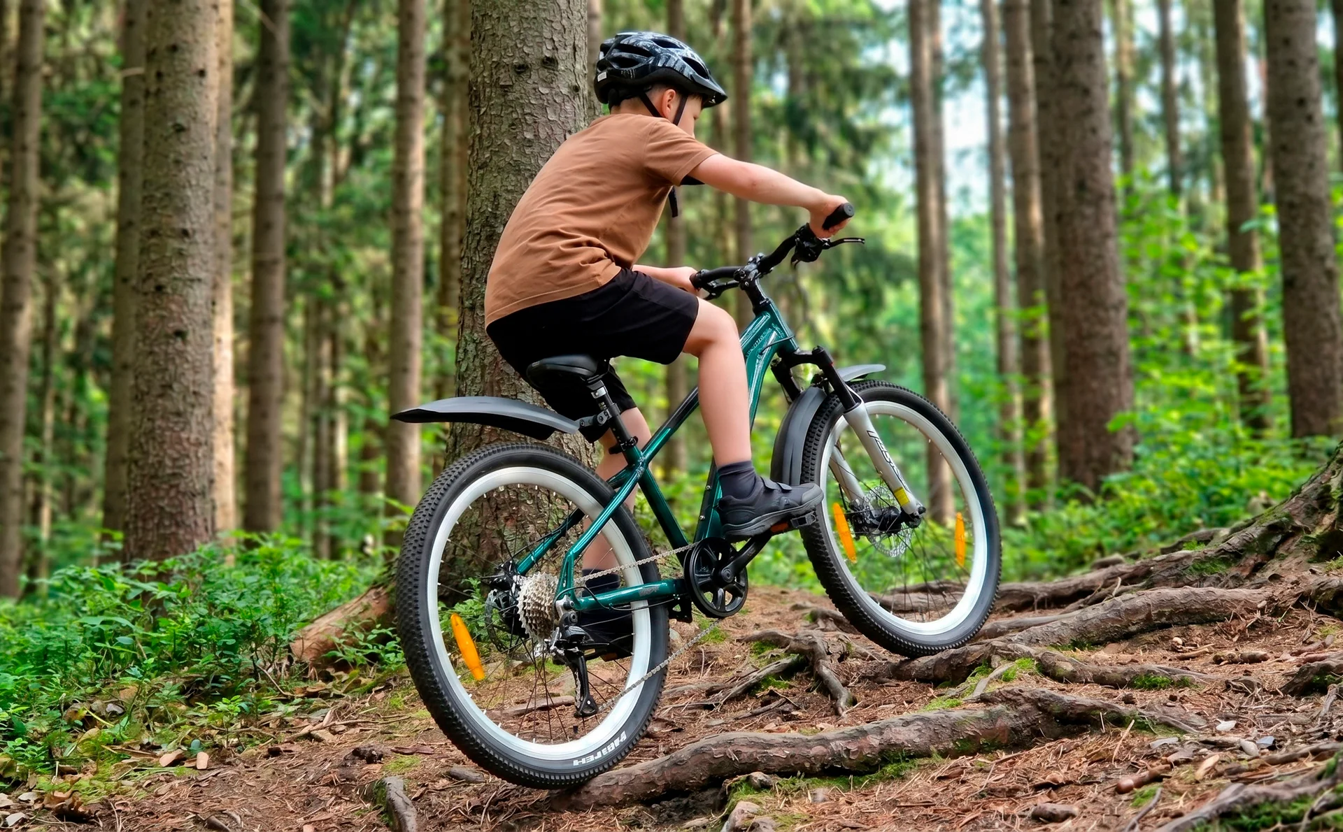 Велосипед HORH ROHAN RHD4.2 24 (2026) GREEN BLACK - миниатюра 3