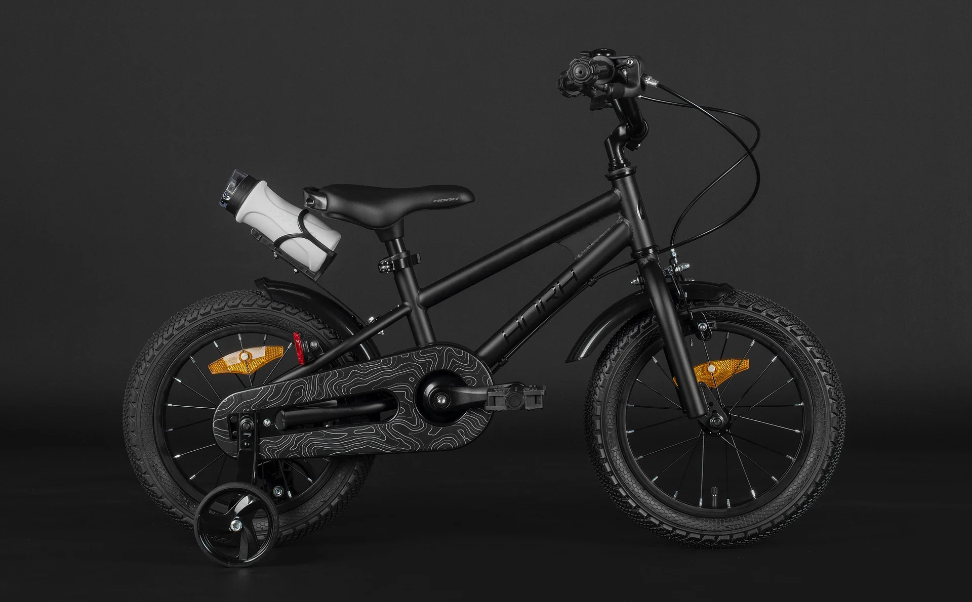 Велосипед HORH HAPPY PRO 14 (2026) Grey-Black - миниатюра 5