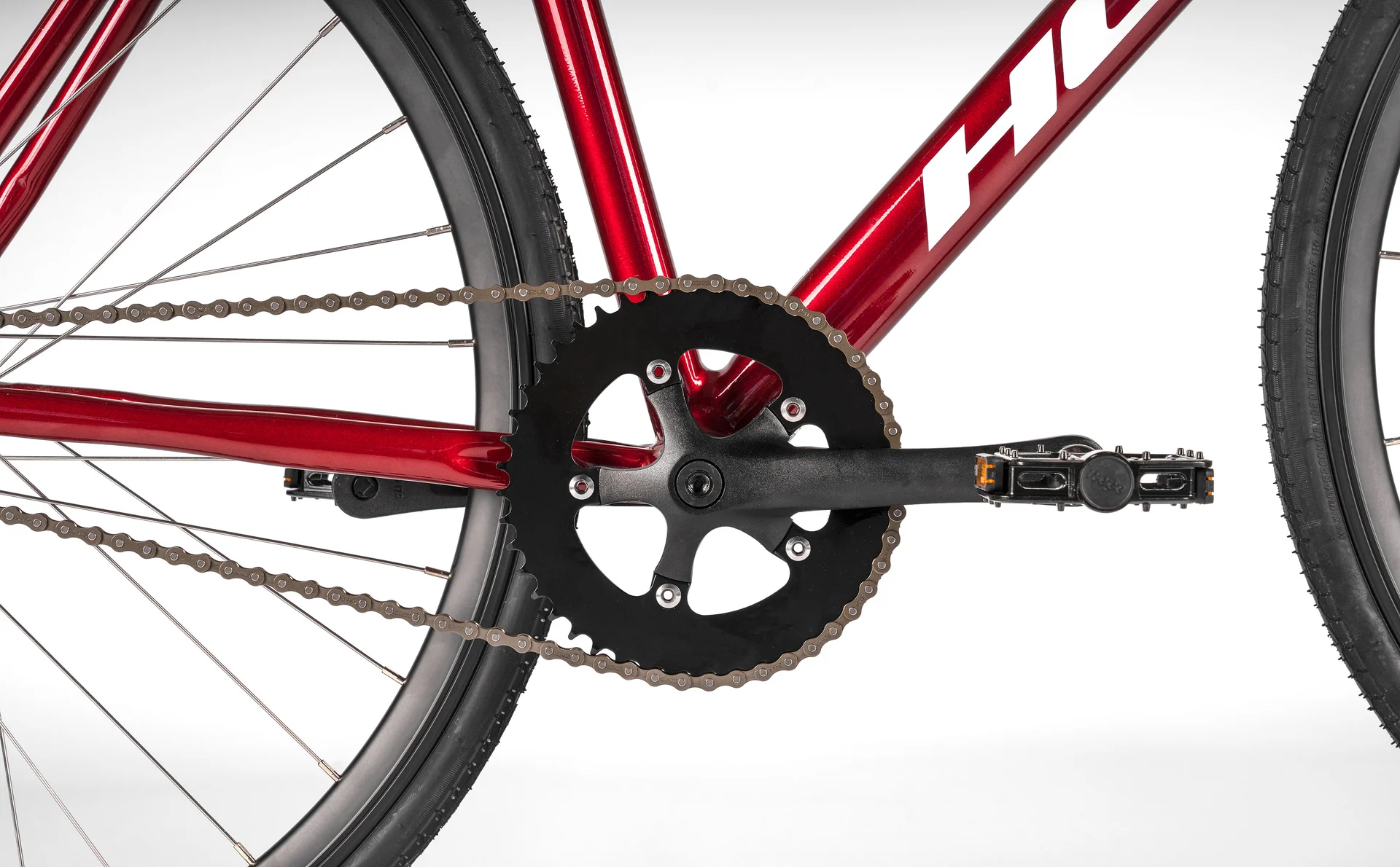 Велосипед HORH KEIRIN 700С (2026) Red-Black - миниатюра 12