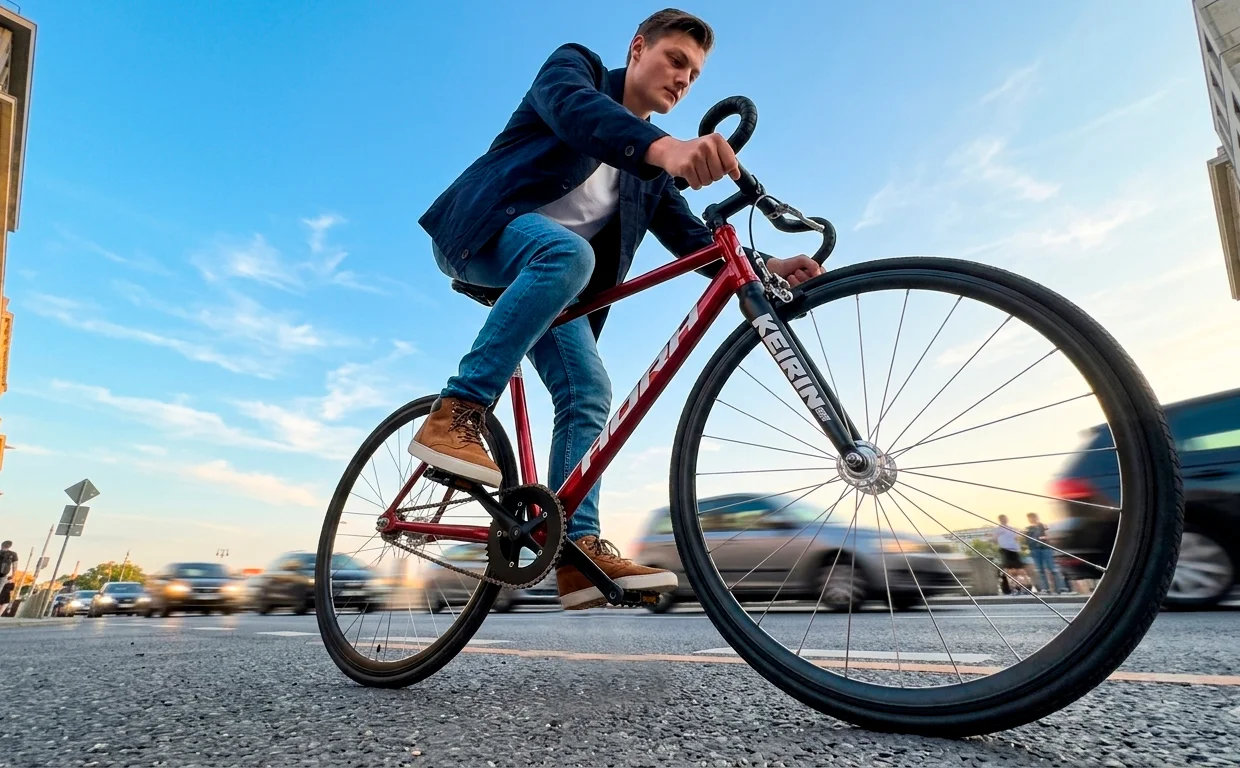 Велосипед HORH KEIRIN 700С (2026) Red-Black - миниатюра 3