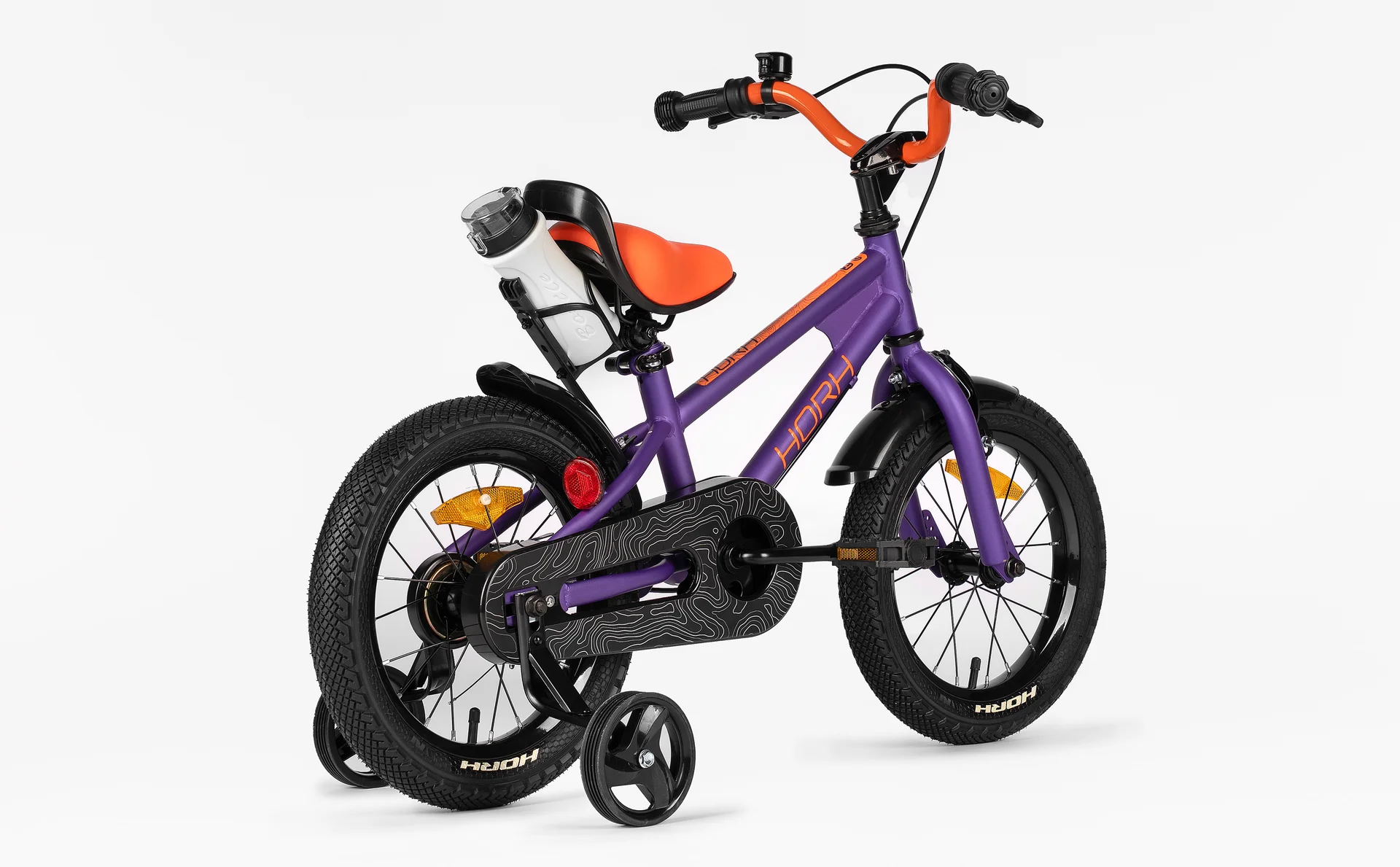 Велосипед HORH HAPPY 14" (2026) Purple-Orange - миниатюра 6