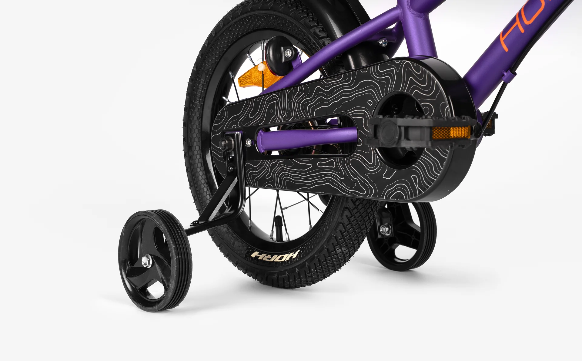 Велосипед HORH HAPPY 14" (2026) Purple-Orange - миниатюра 7