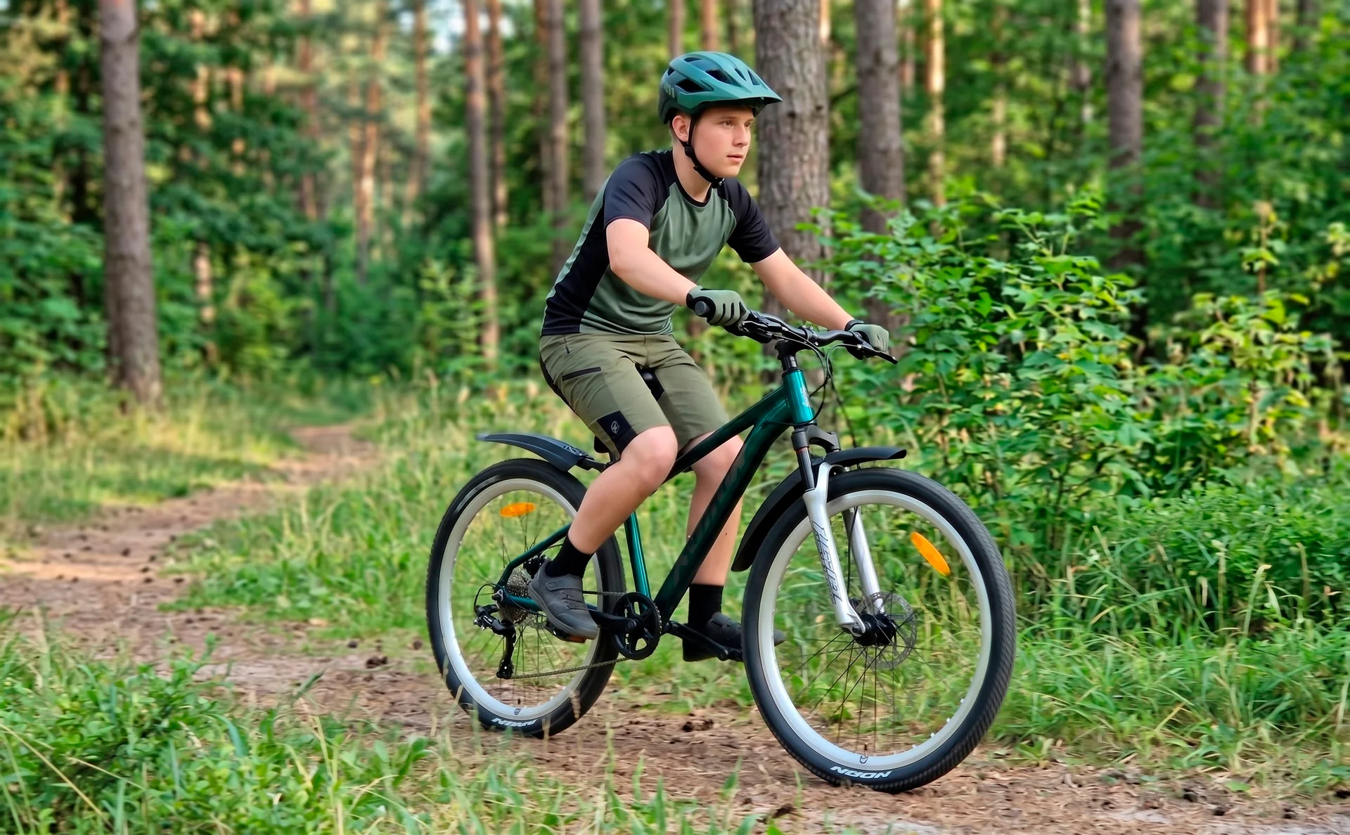 Велосипед HORH ROHAN RHD6.2 26 (2026) GREEN BLACK - миниатюра 3