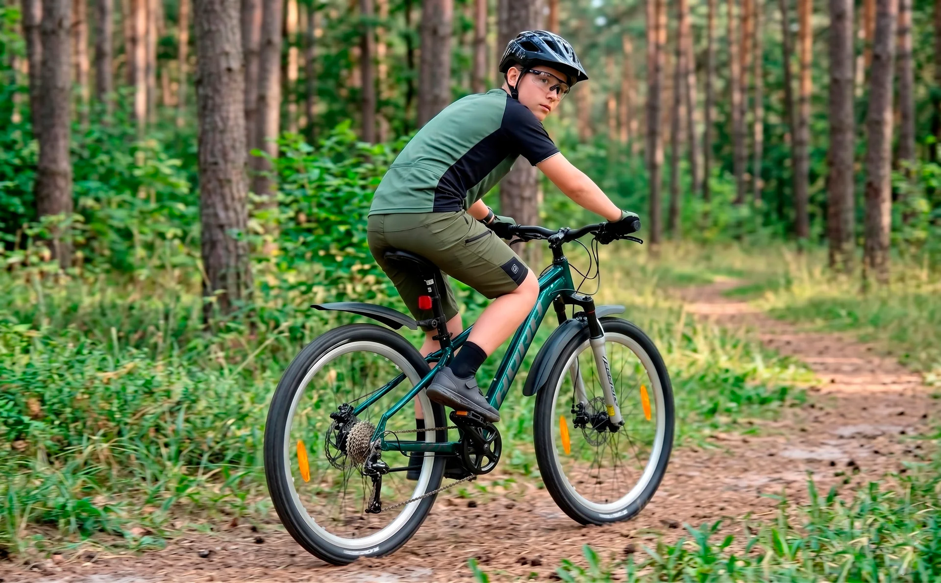 Велосипед HORH ROHAN RHD6.2 26 (2026) GREEN BLACK - миниатюра 4