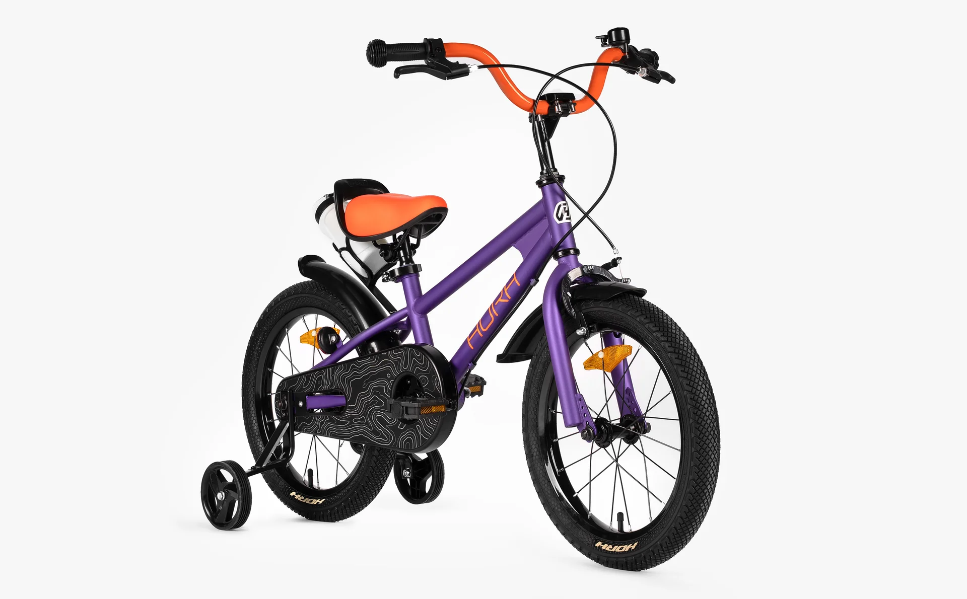 Велосипед HORH HAPPY 16" (2026) Purple-Orange - миниатюра 5
