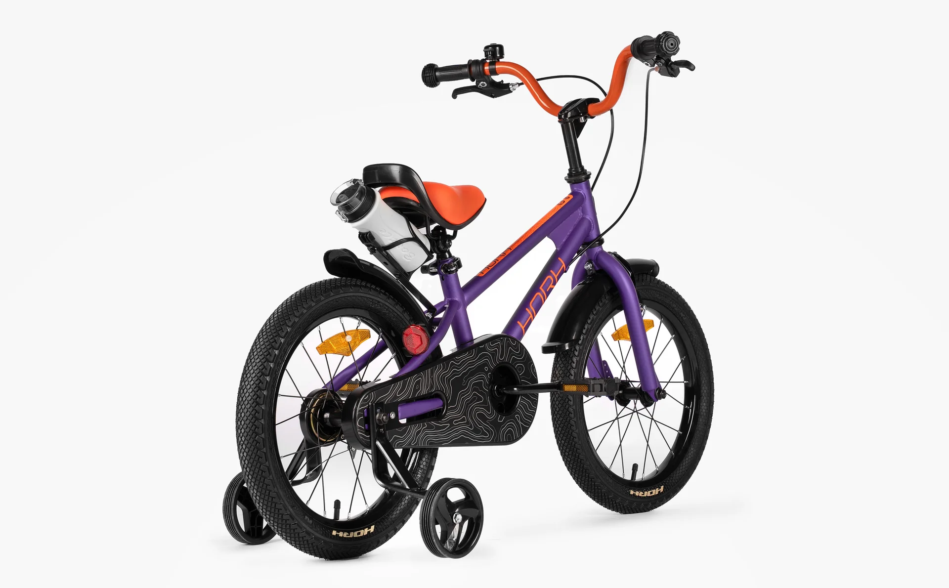 Велосипед HORH HAPPY 16" (2026) Purple-Orange - миниатюра 6