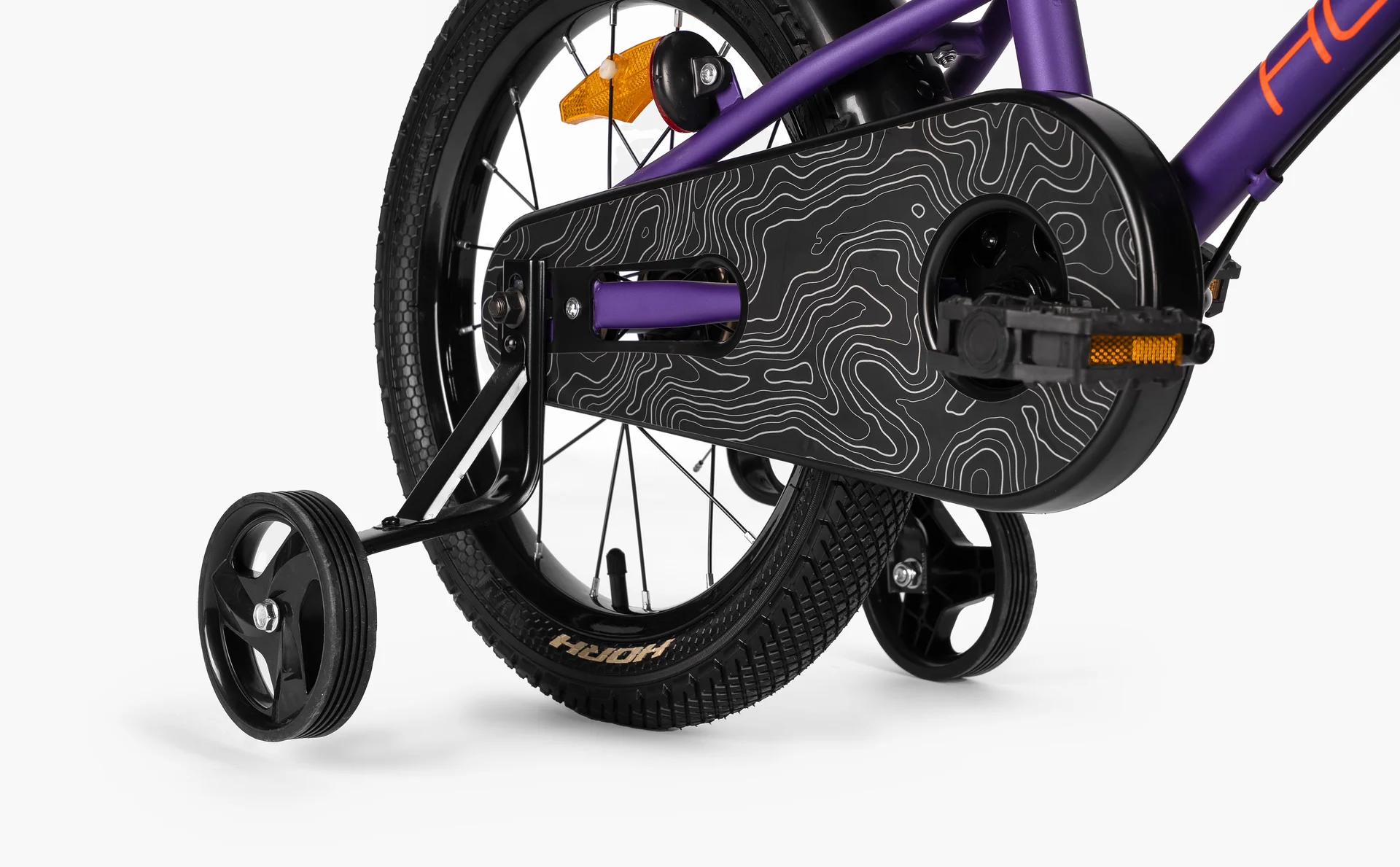 Велосипед HORH HAPPY 16" (2026) Purple-Orange - миниатюра 7