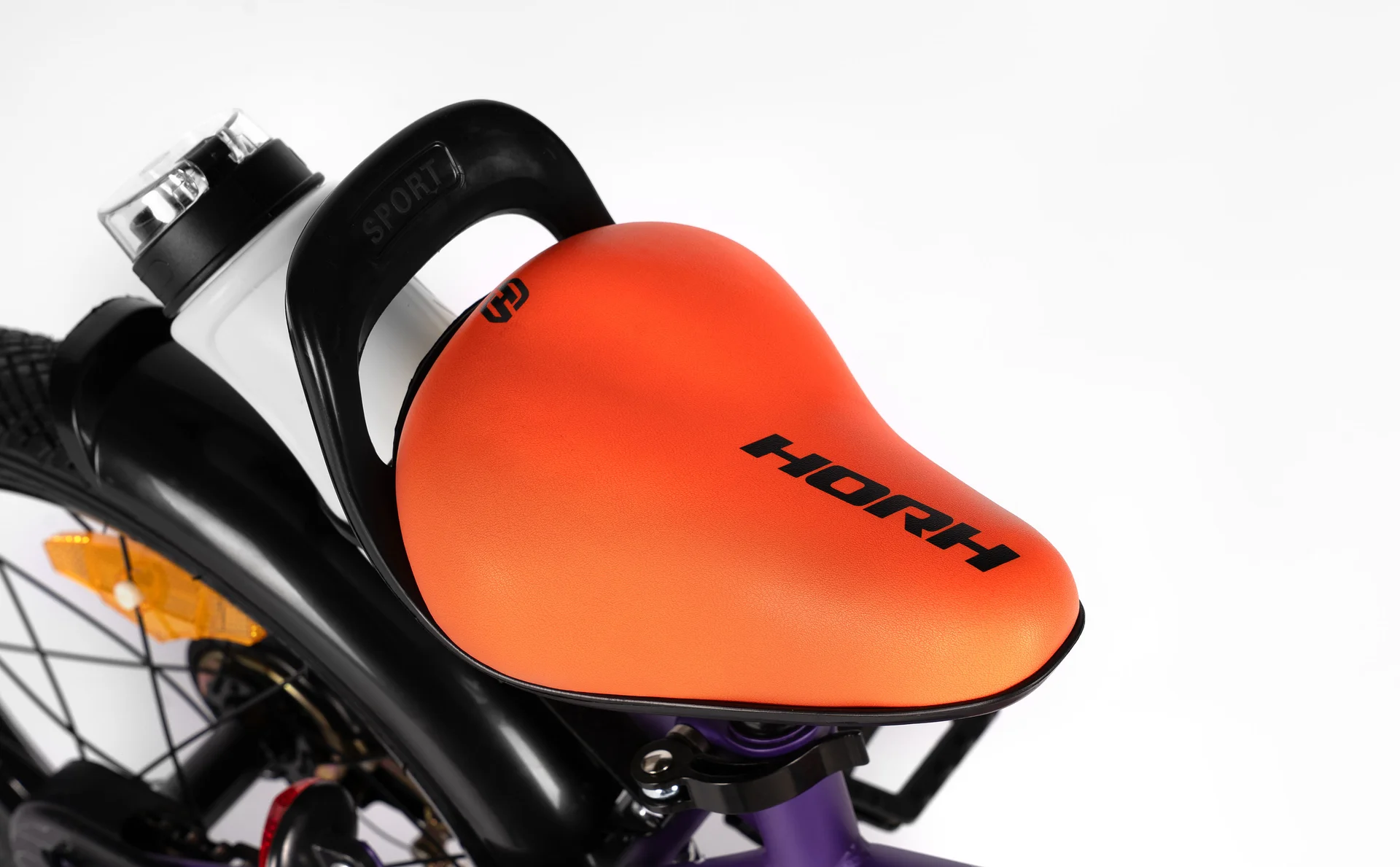 Велосипед HORH HAPPY 16" (2026) Purple-Orange - миниатюра 8