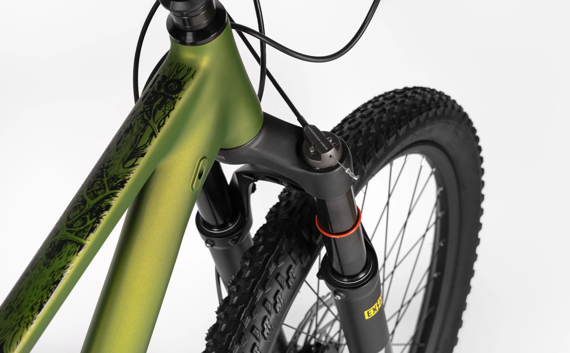 Велосипед HORH ROOT Sh+ (2026) Grey-Dark Green - миниатюра 10