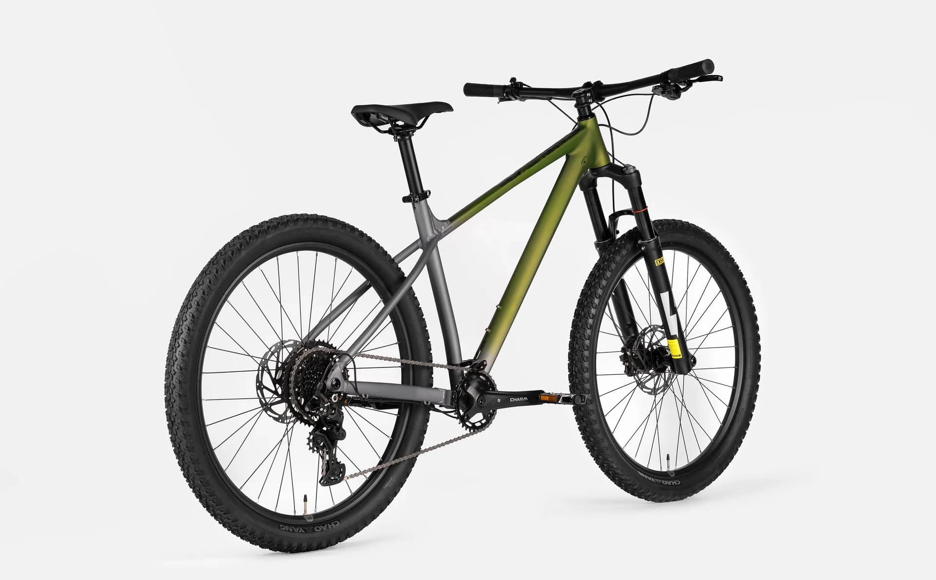Велосипед HORH ROOT Sh+ (2026) Grey-Dark Green - миниатюра 6