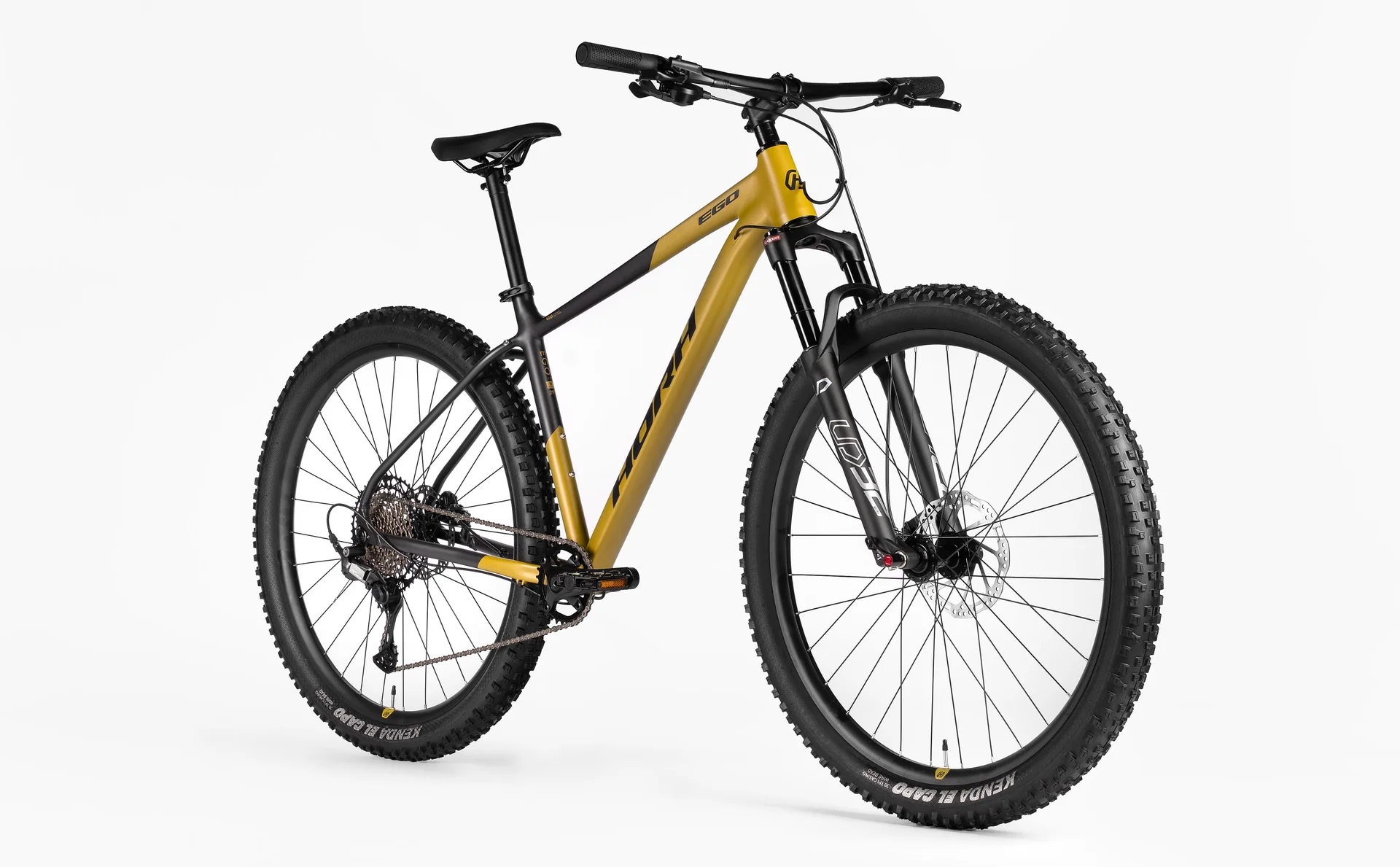 Велосипед HORH EGO AIR EGO9.2 29" (2026) Black-Gold - миниатюра 5