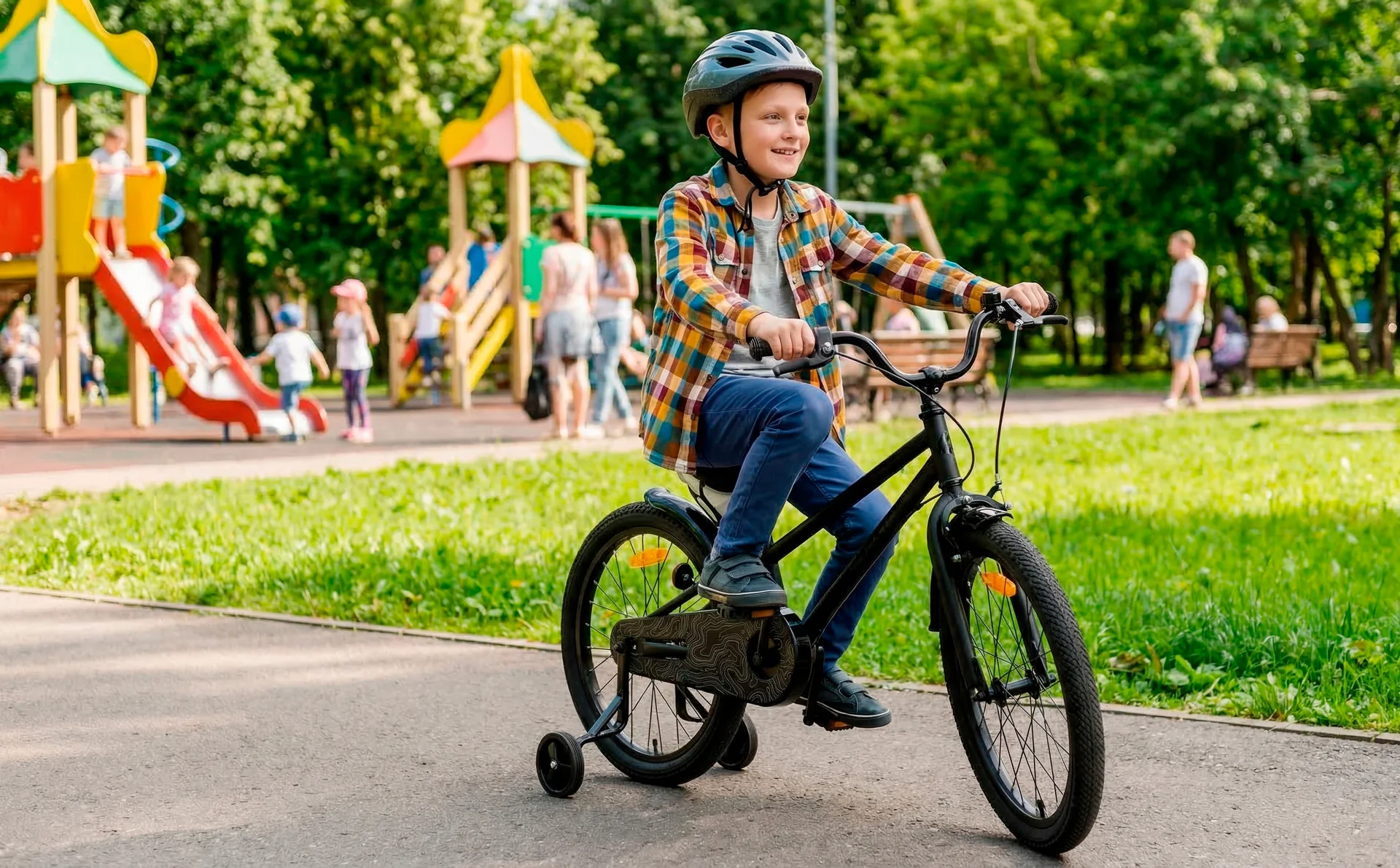 Велосипед HORH HAPPY PRO 20 (2026) Grey-Black - миниатюра 3