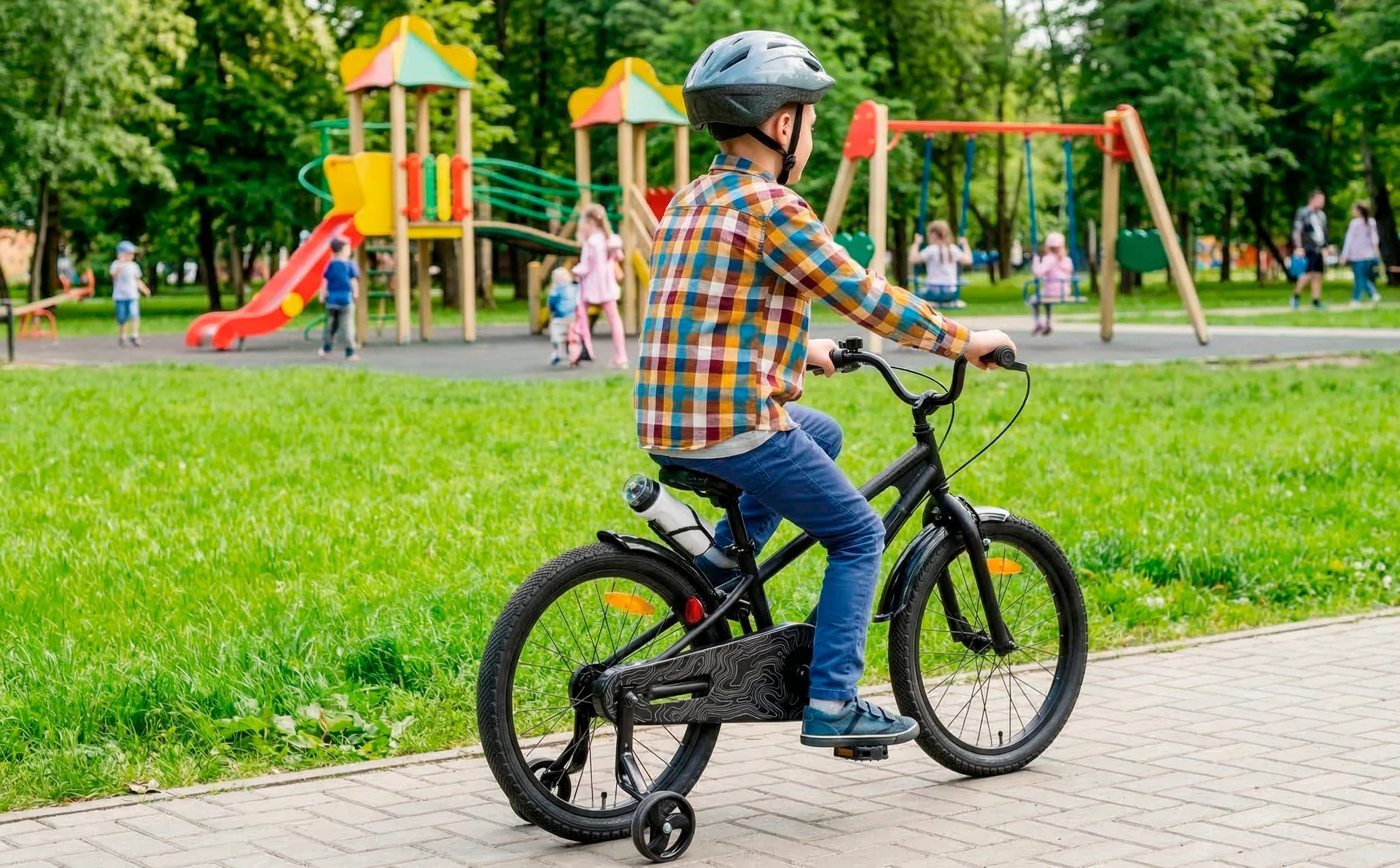 Велосипед HORH HAPPY PRO 20 (2026) Grey-Black - миниатюра 4