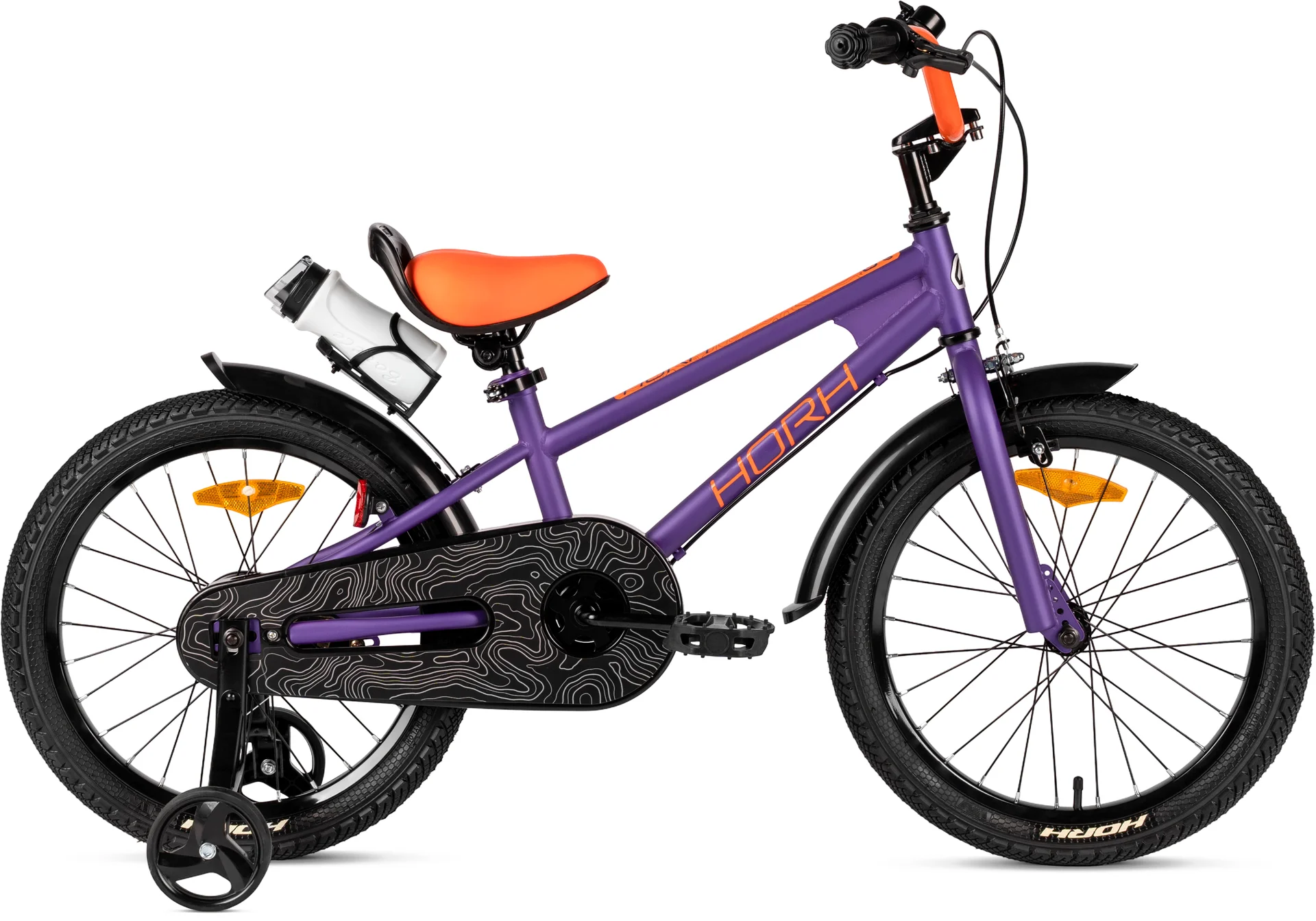 Велосипед HORH HAPPY 18" (2026) Purple-Orange - изображение 1