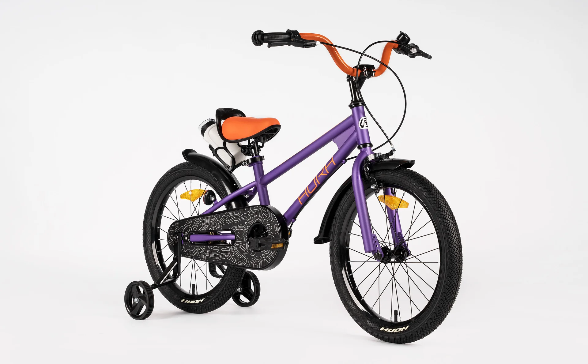 Велосипед HORH HAPPY 18" (2026) Purple-Orange - миниатюра 5