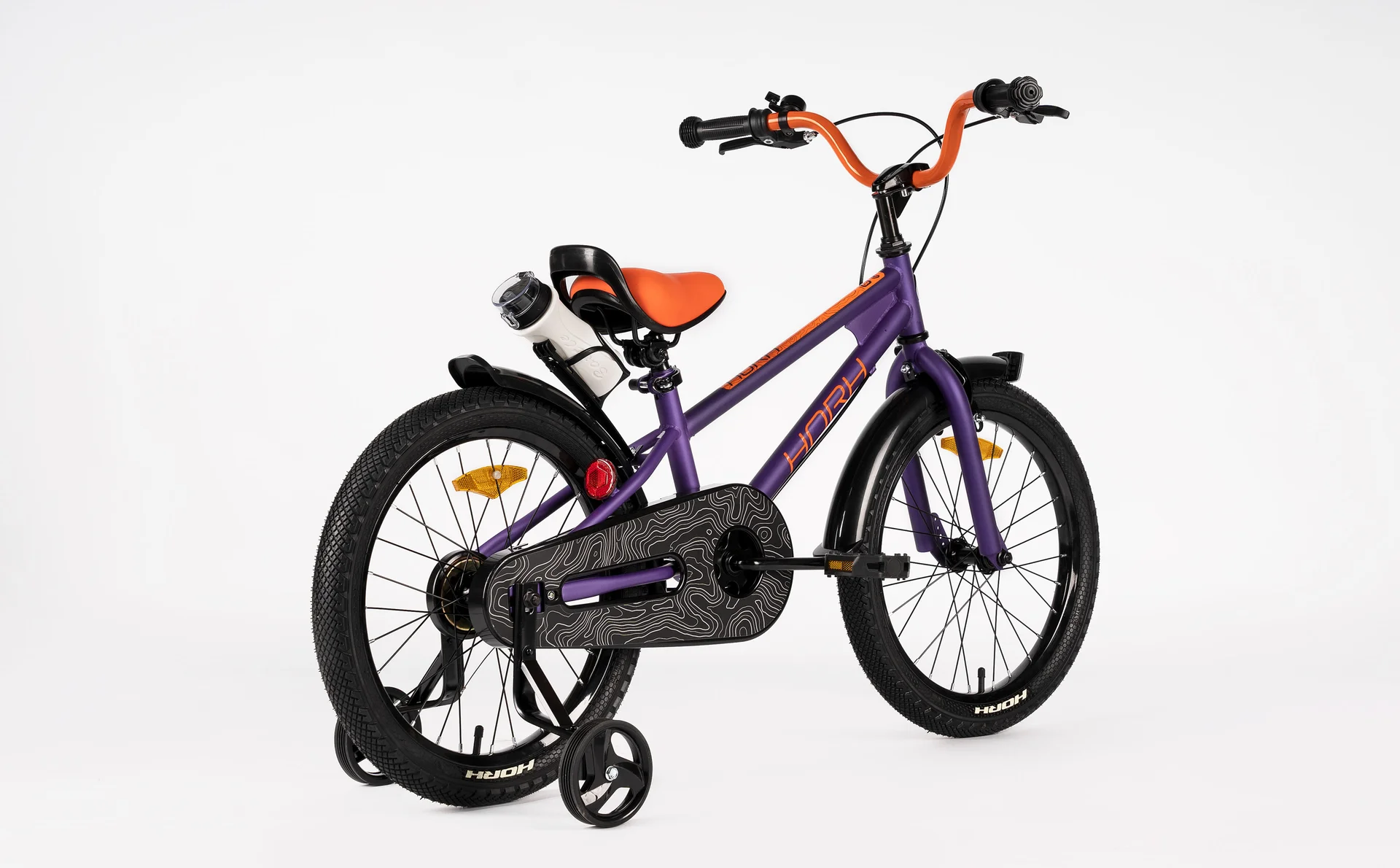 Велосипед HORH HAPPY 18" (2026) Purple-Orange - миниатюра 6