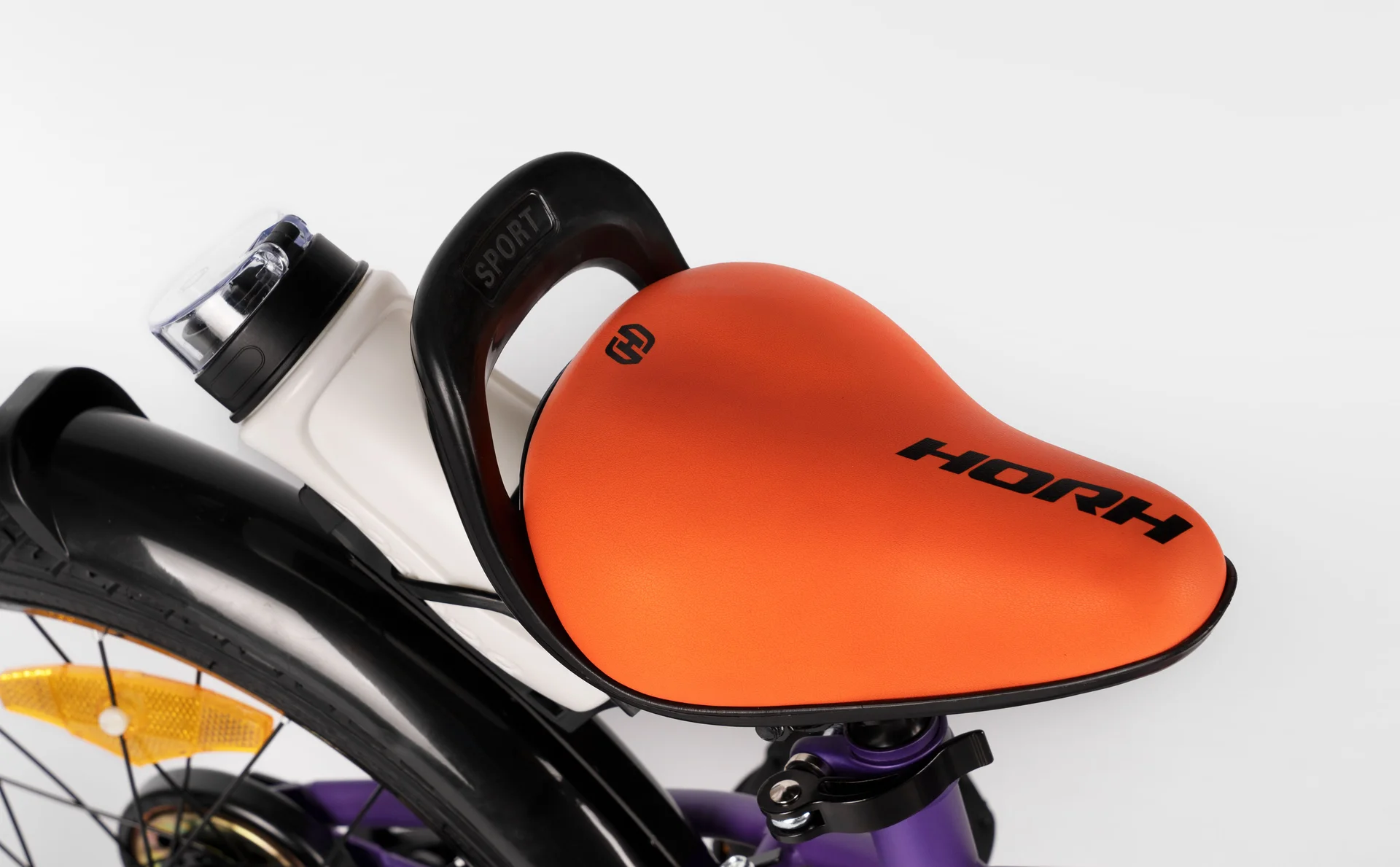 Велосипед HORH HAPPY 18" (2026) Purple-Orange - миниатюра 8