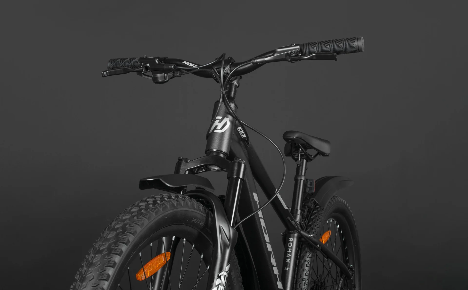Велосипед HORH ROHAN LTD 24 (2026) BLACK GREY - миниатюра 10