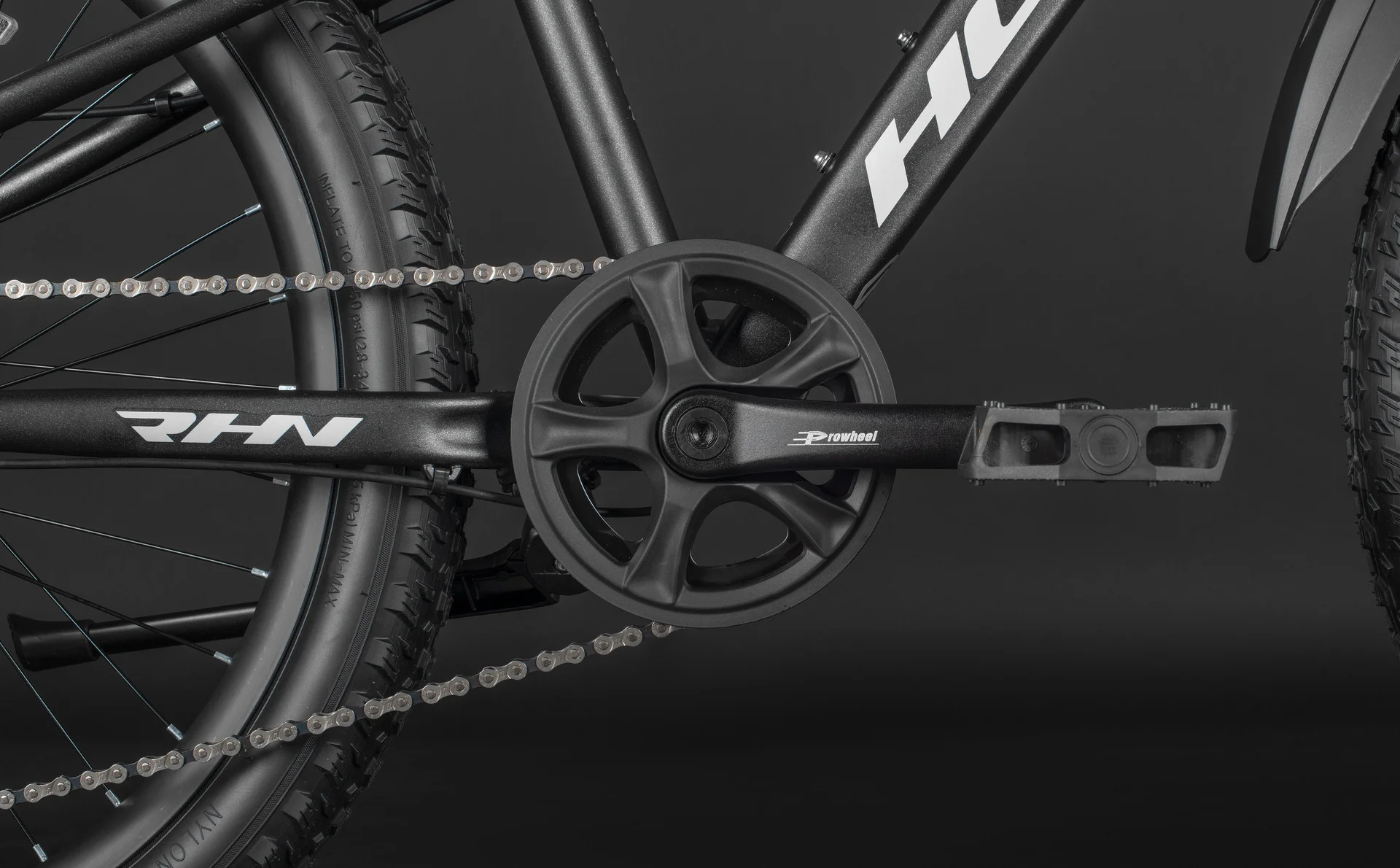Велосипед HORH ROHAN LTD 24 (2026) BLACK GREY - миниатюра 13