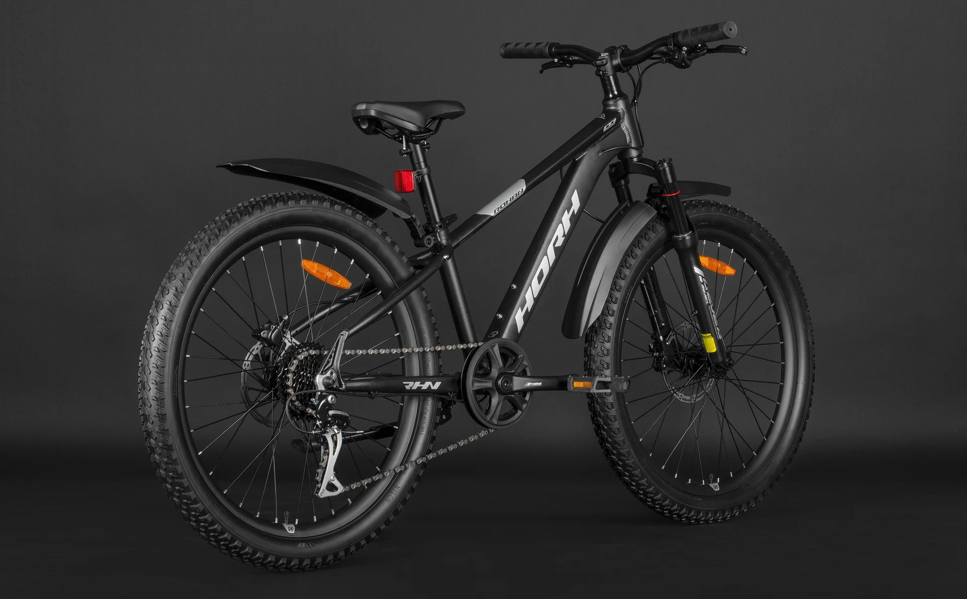 Велосипед HORH ROHAN LTD 24 (2026) BLACK GREY - миниатюра 7