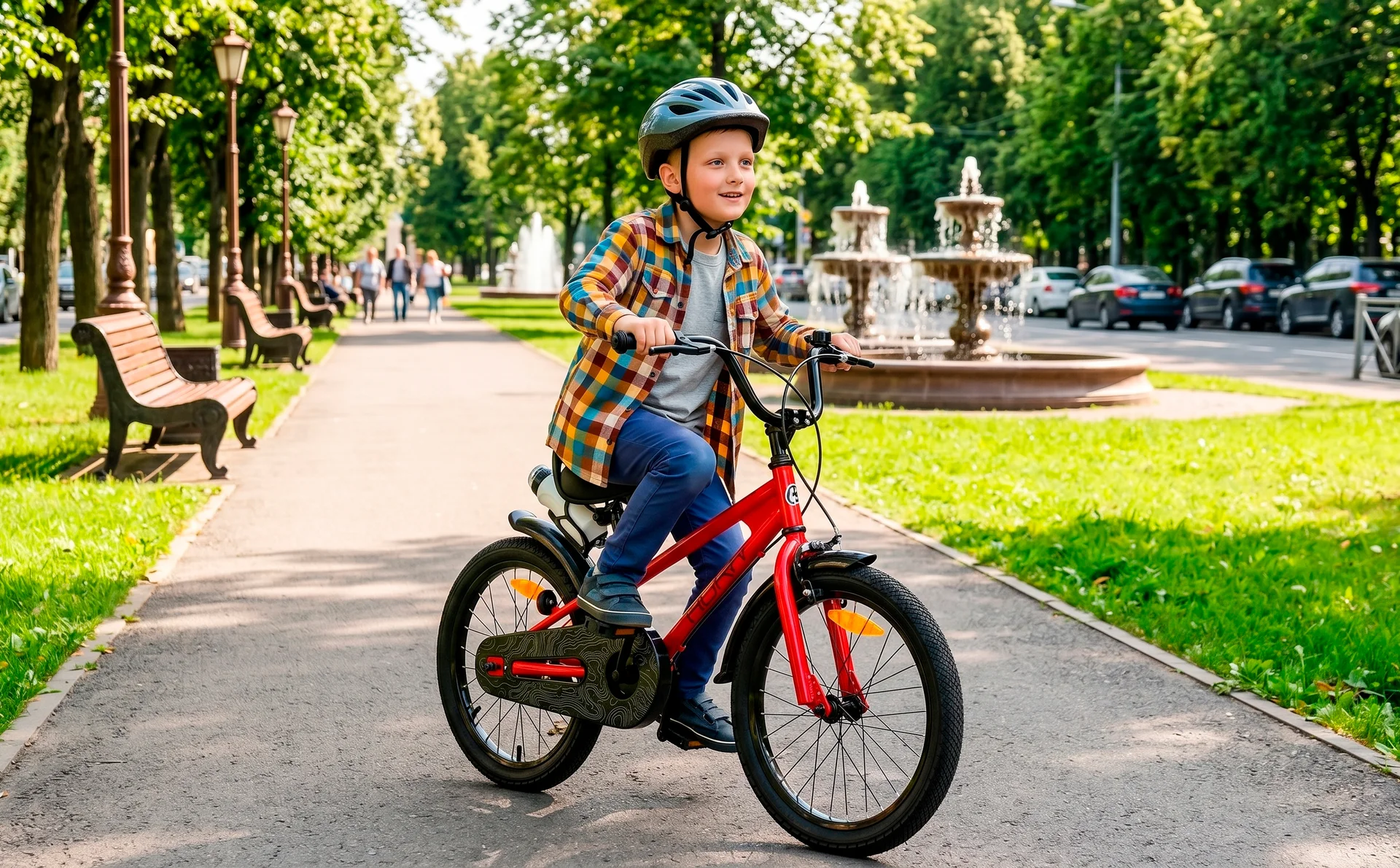 Велосипед HORH HAPPY 18" (2026) Red-Black - миниатюра 3