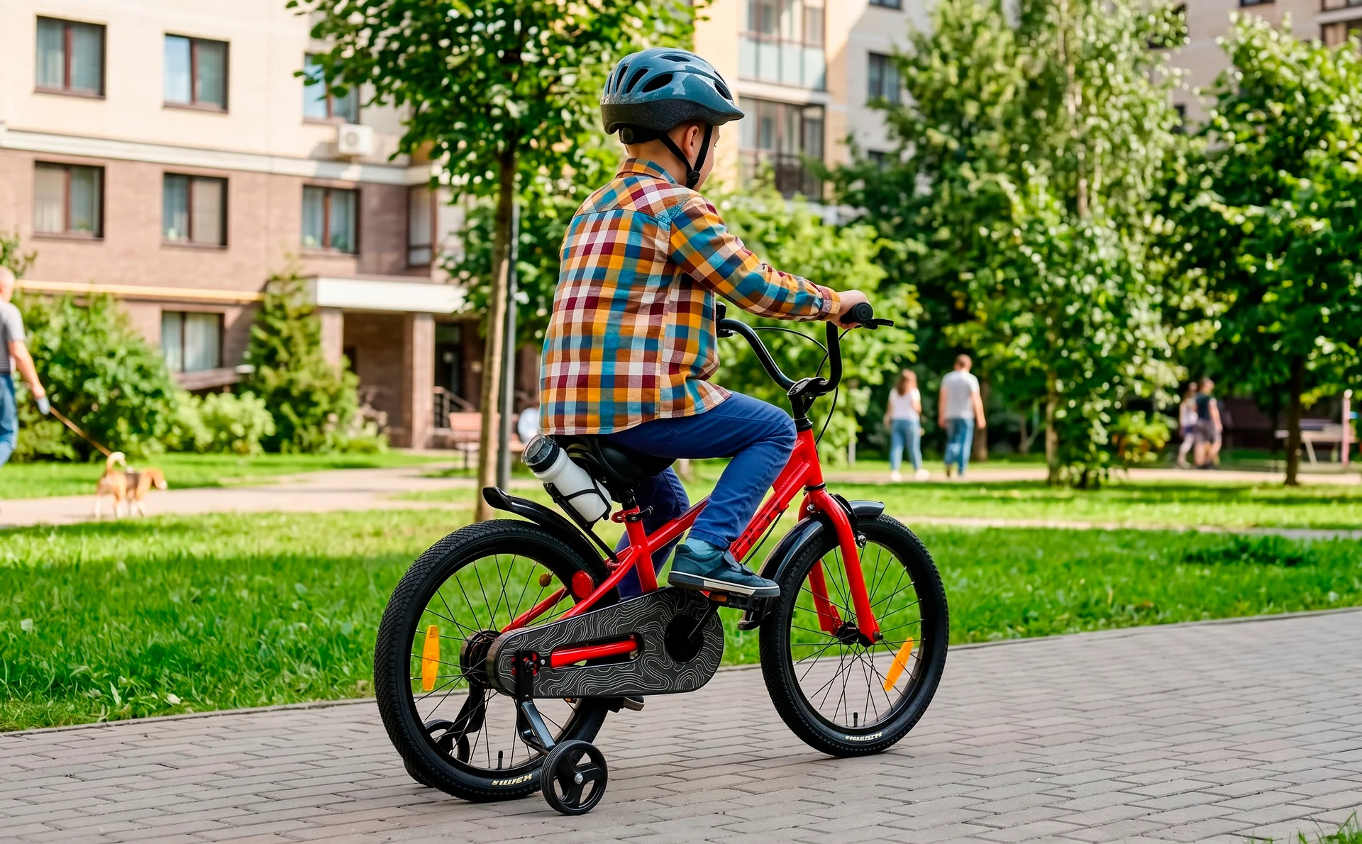 Велосипед HORH HAPPY 18" (2026) Red-Black - миниатюра 4
