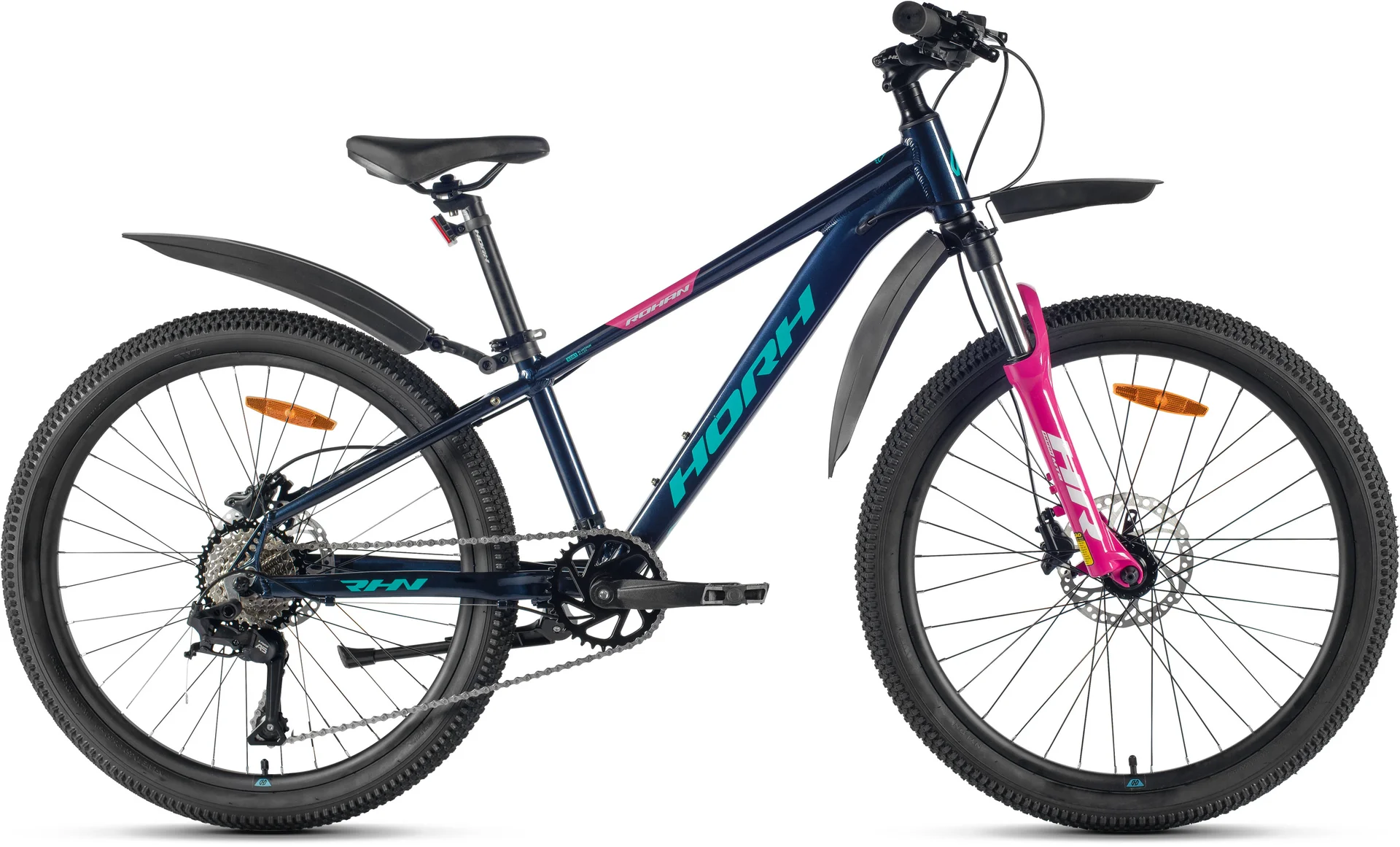 Велосипед HORH ROHAN RHD 4.2 24" Black-Purple - изображение 1
