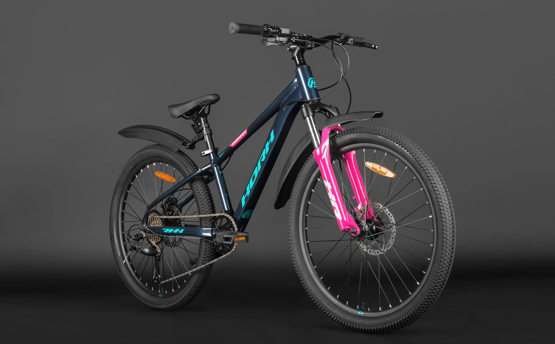Велосипед HORH ROHAN RHD 4.2 24" Black-Purple - миниатюра 6