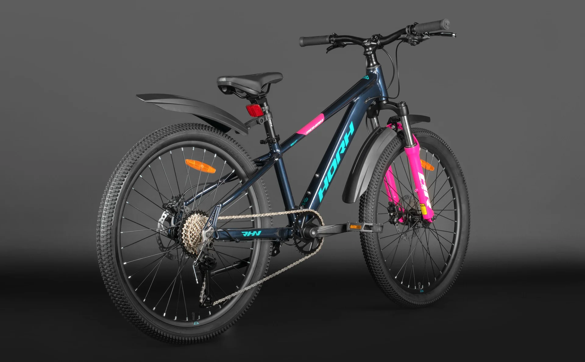 Велосипед HORH ROHAN RHD 4.2 24" Black-Purple - миниатюра 7
