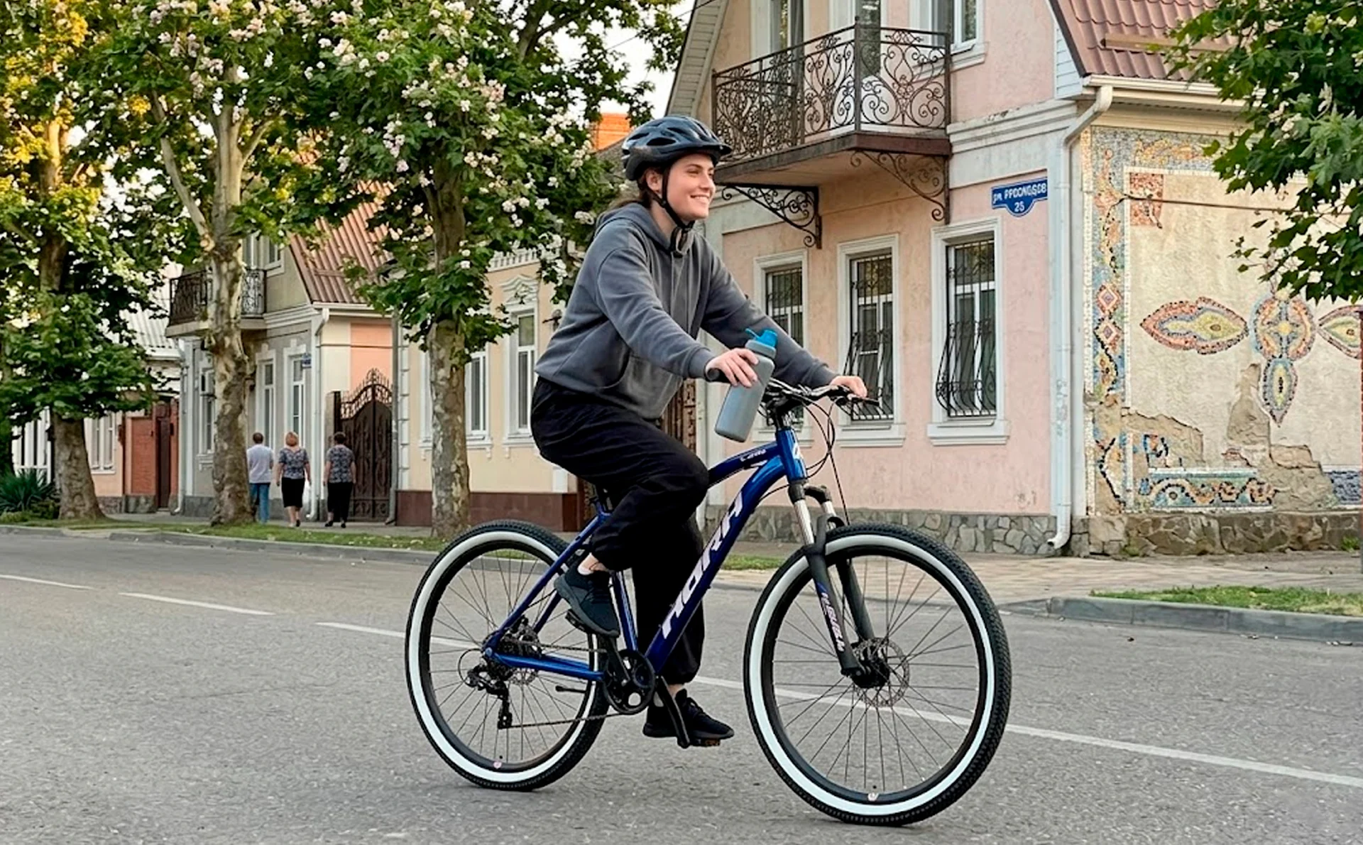 Велосипед HORH LIMA LMD7.0 27,5" (2026) Blue-Pink - миниатюра 3