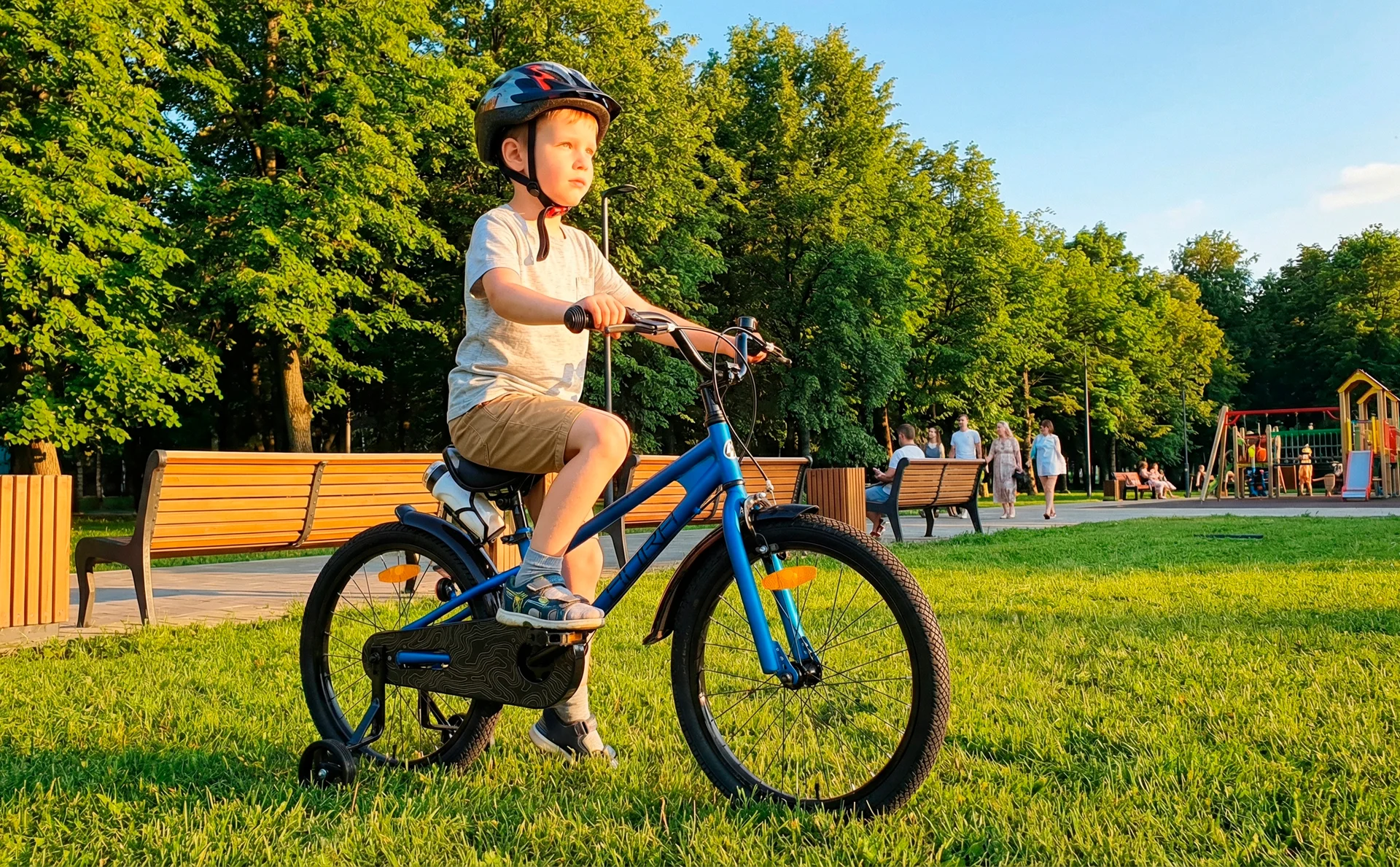 Велосипед HORH HAPPY 20" (2026) Blue-Black - миниатюра 2