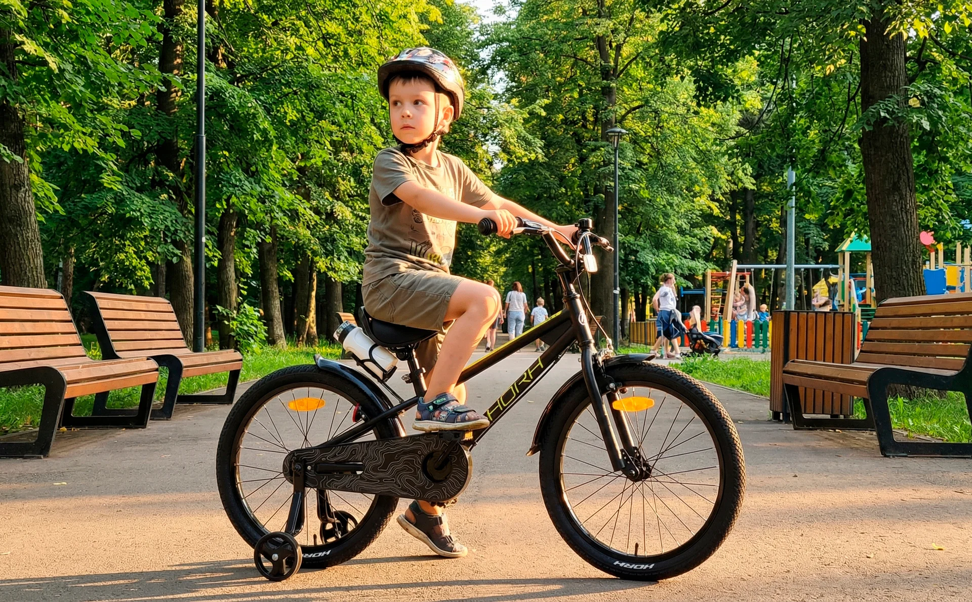 Велосипед HORH HAPPY 20" (2026) Black - миниатюра 2