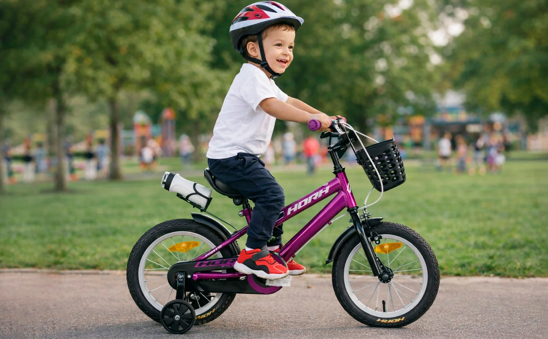 Велосипед HORH FORTE 14 (2026) Pink-Black - миниатюра 4