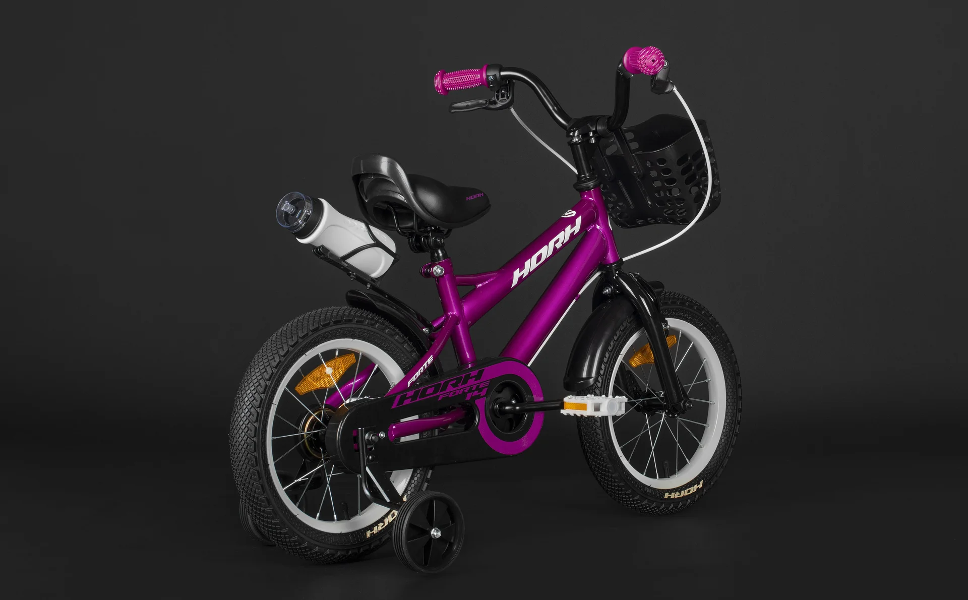 Велосипед HORH FORTE 14 (2026) Pink-Black - миниатюра 7