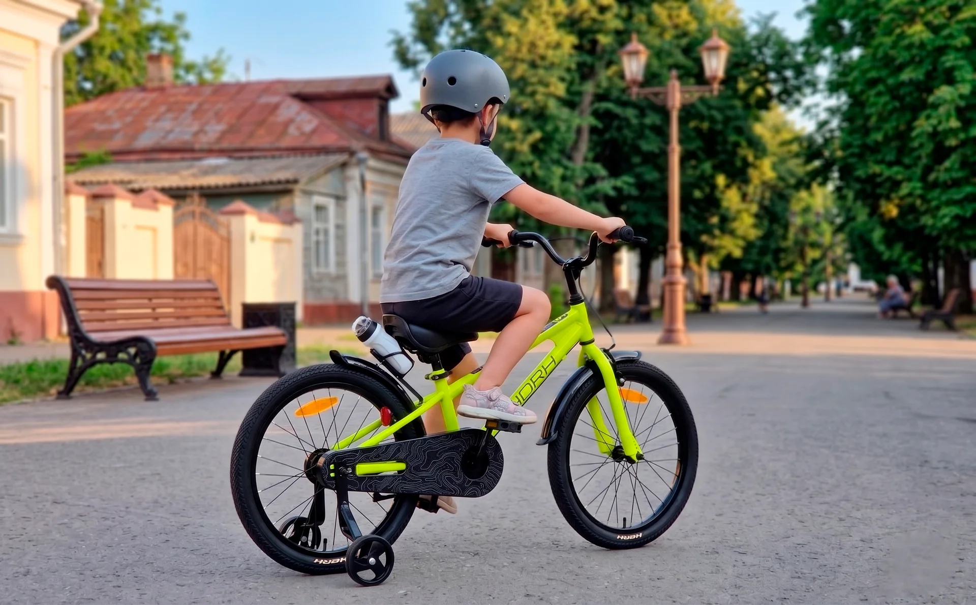 Велосипед HORH HAPPY 20" (2026) Yellow-Black - миниатюра 3
