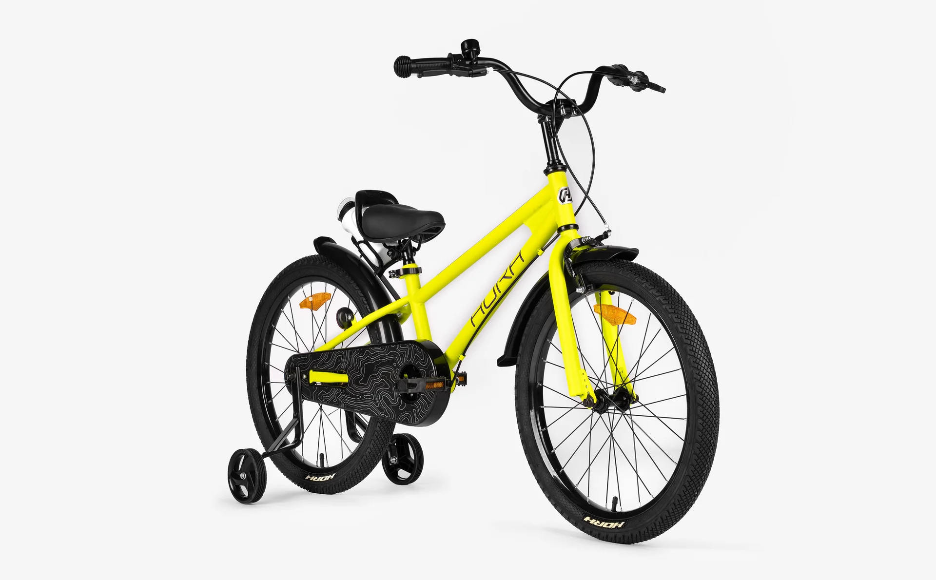 Велосипед HORH HAPPY 20" (2026) Yellow-Black - миниатюра 5