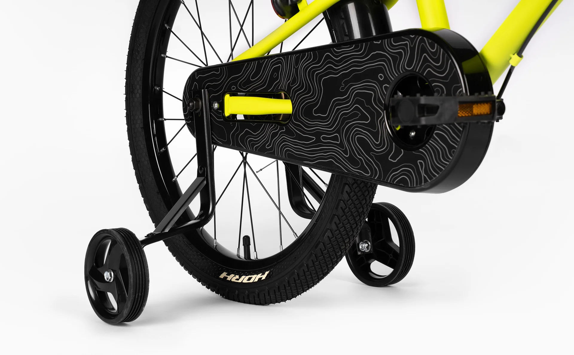 Велосипед HORH HAPPY 20" (2026) Yellow-Black - миниатюра 7