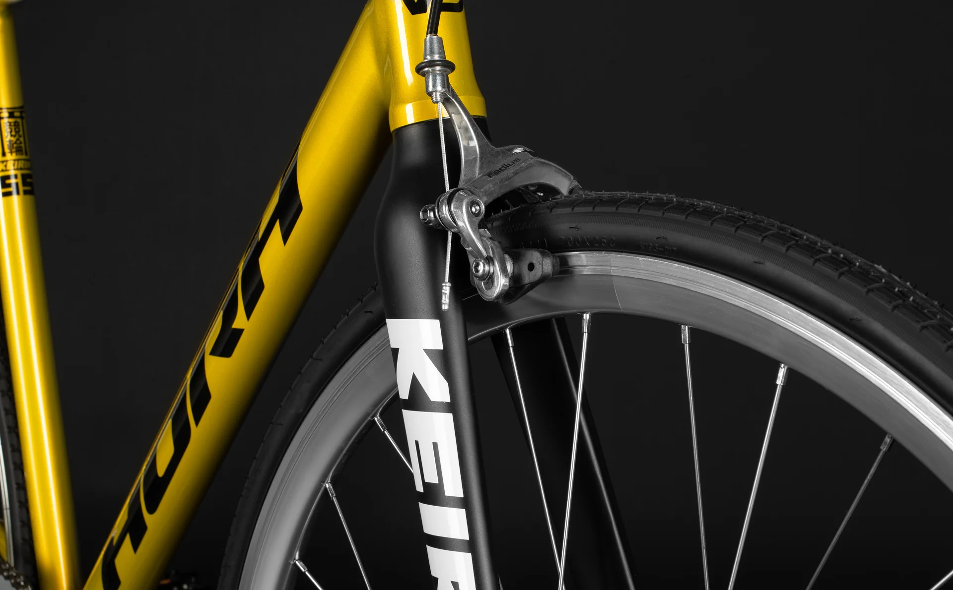 Велосипед HORH KEIRIN 700С (2025) Golden-Black - миниатюра 10