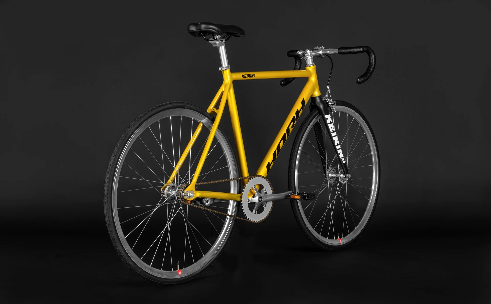 Велосипед HORH KEIRIN 700С (2025) Golden-Black - миниатюра 4