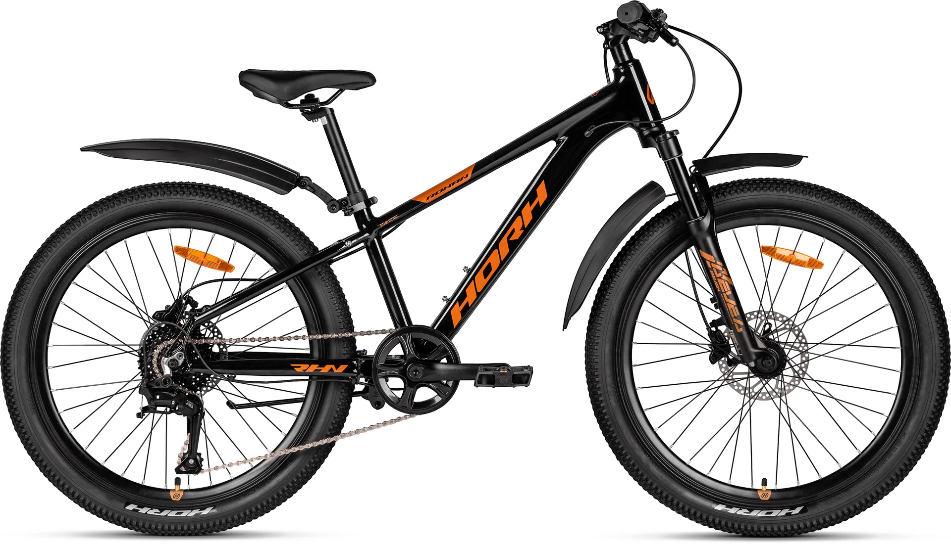 Велосипед HORH ROHAN RHD4.2 24" (2026) Black-Gold - изображение 1