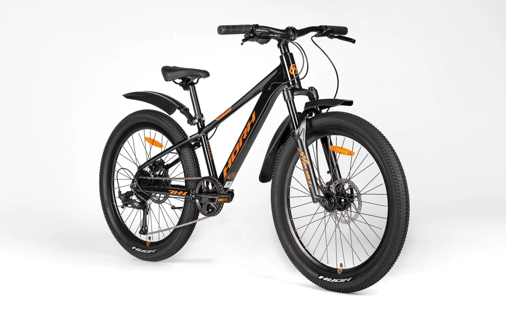 Велосипед HORH ROHAN RHD4.2 24" (2026) Black-Gold - миниатюра 2